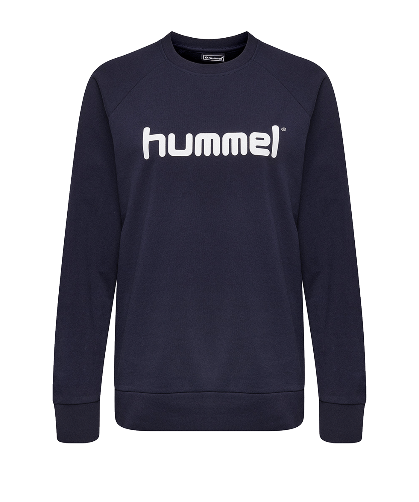 Hummel Cotton Logo Sweatshirt Damen Blau F7026 - blau
