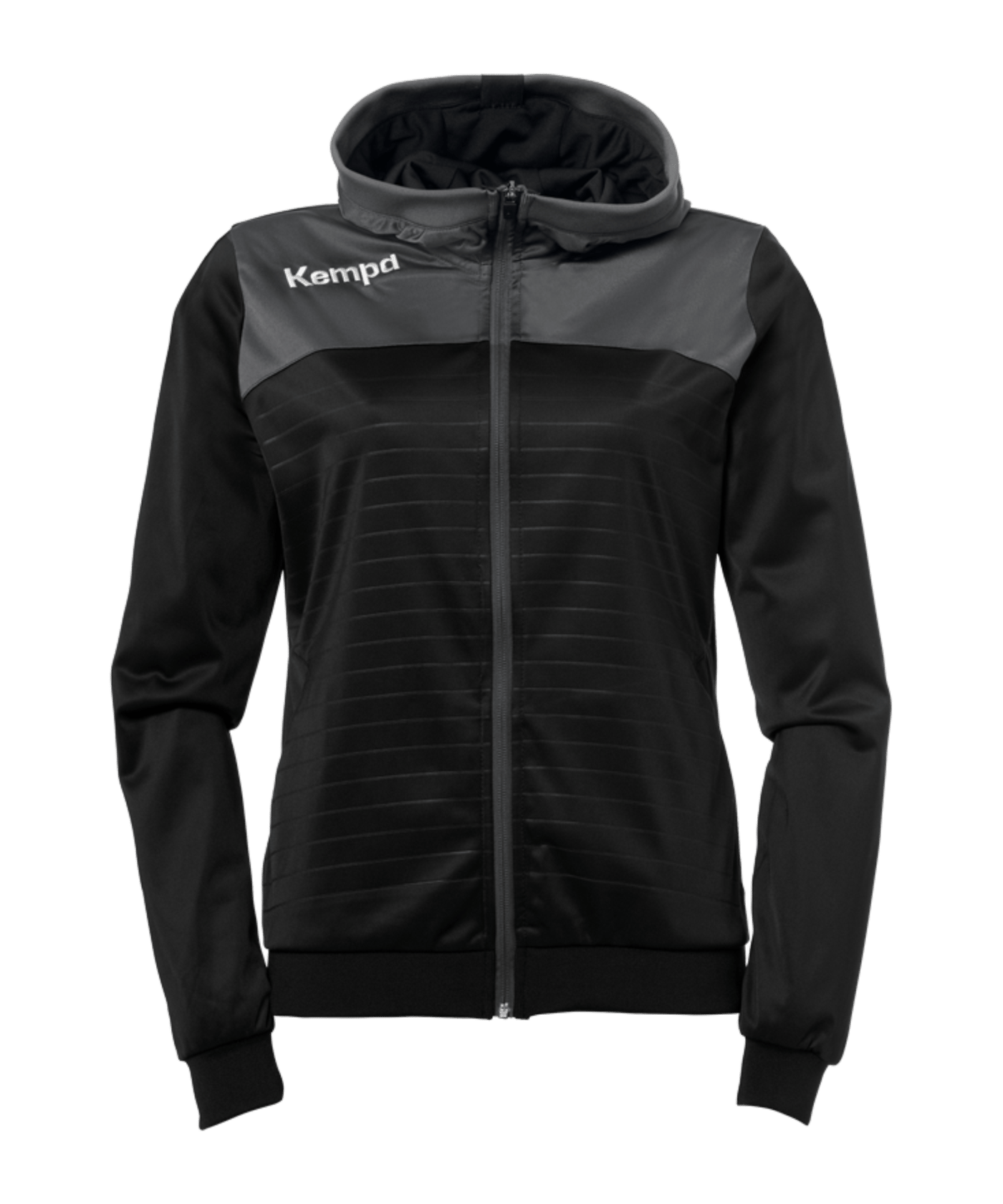 Kempa Emotion 2.0 Kapuzenjacke Damen Schwarz F01 - schwarz