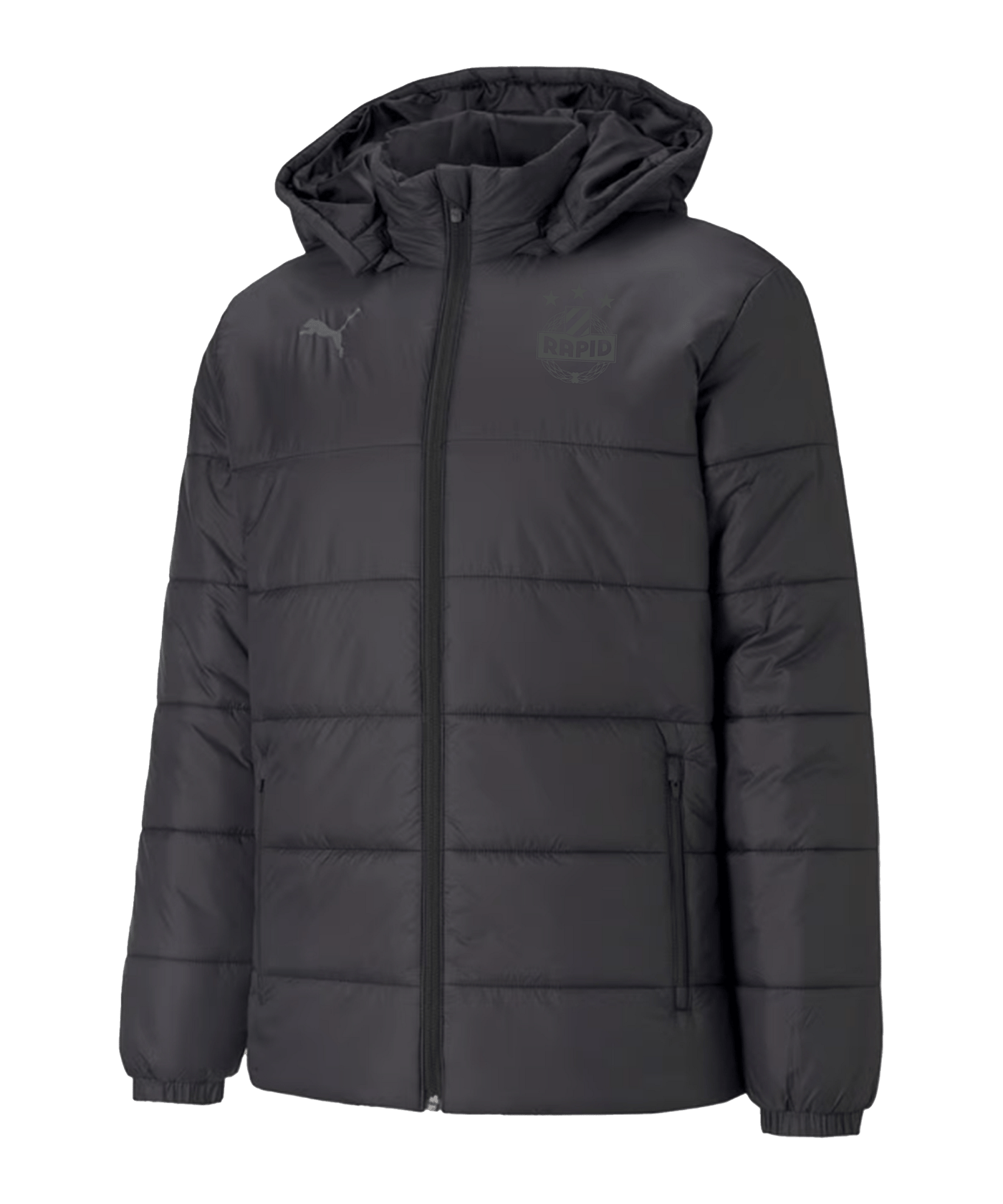 PUMA SK Rapid Wien Padded Freizeitjacke Schwarz F03 - schwarz