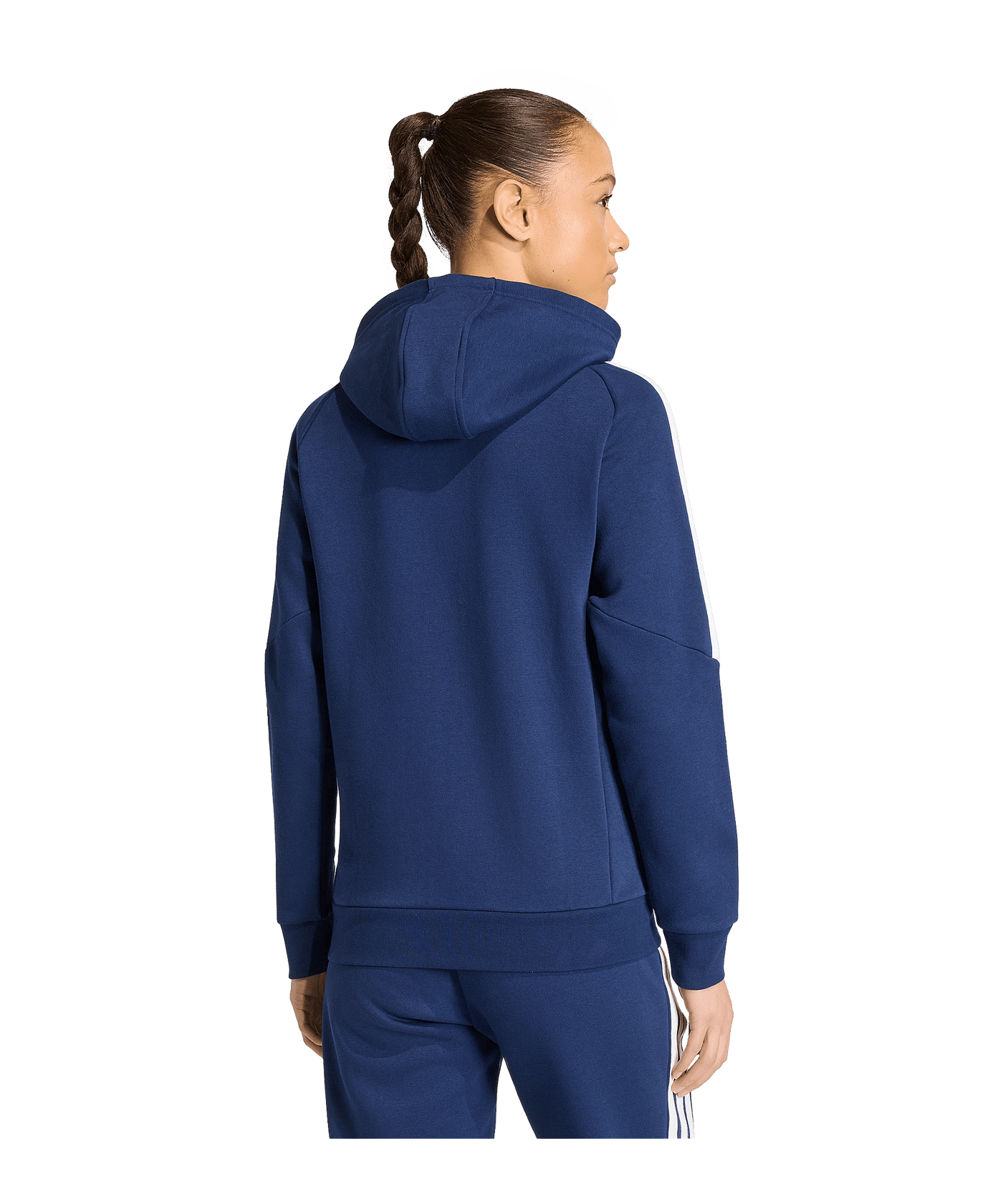 adidas Tiro 26 League Kapuzenjacke Damen Dunkelblau - weiss
