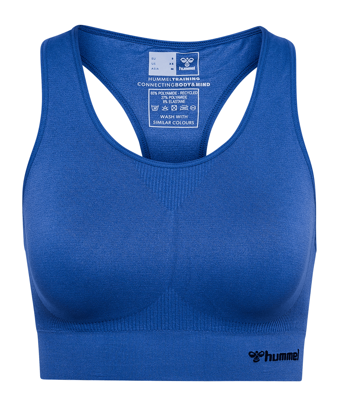 Hummel Tif Seamless Sports Tanktop Damen Blau F7544 - blau