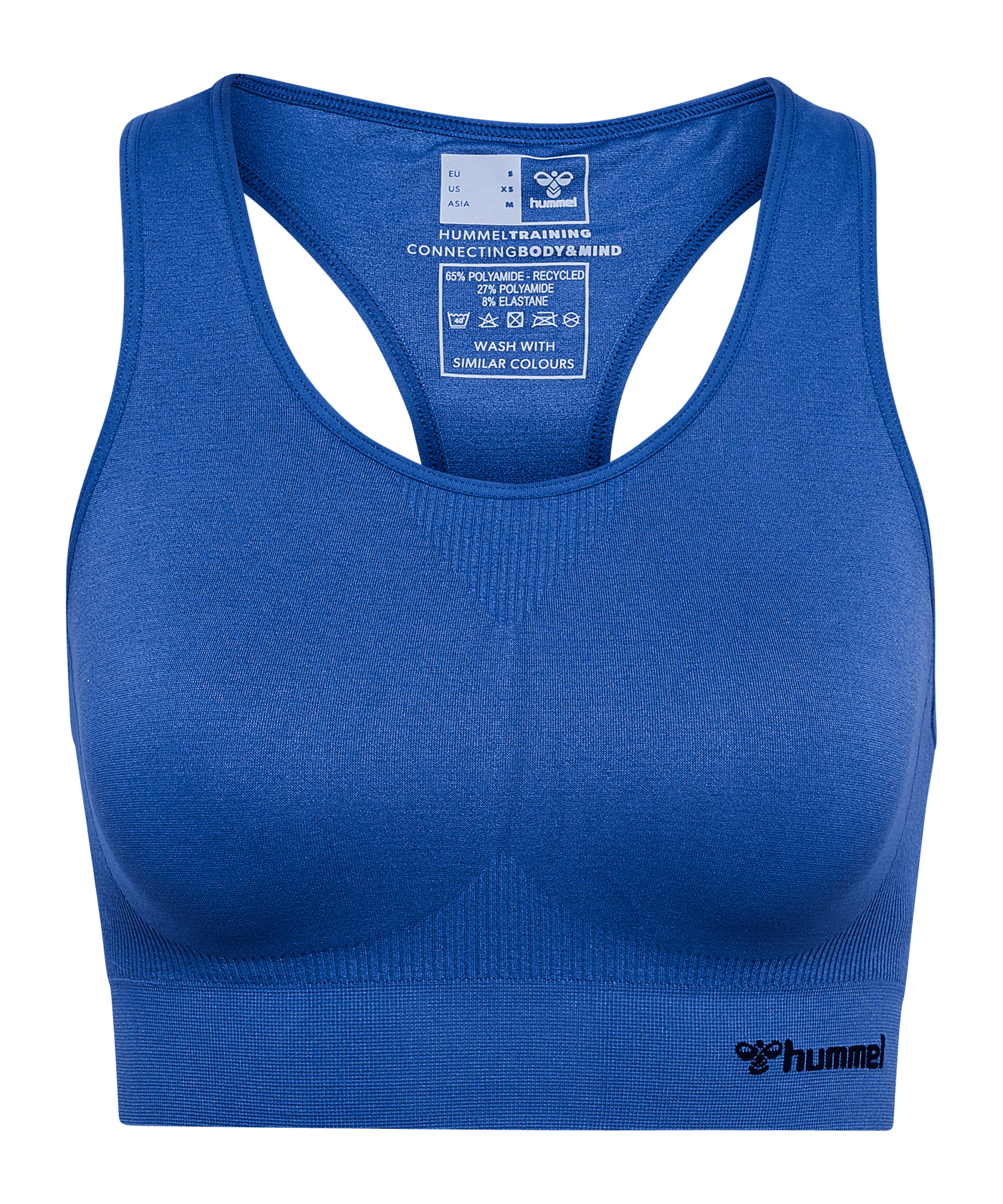 hummel hmlTIF Seamless Sports Tanktop Damen Blau F7406 - blau