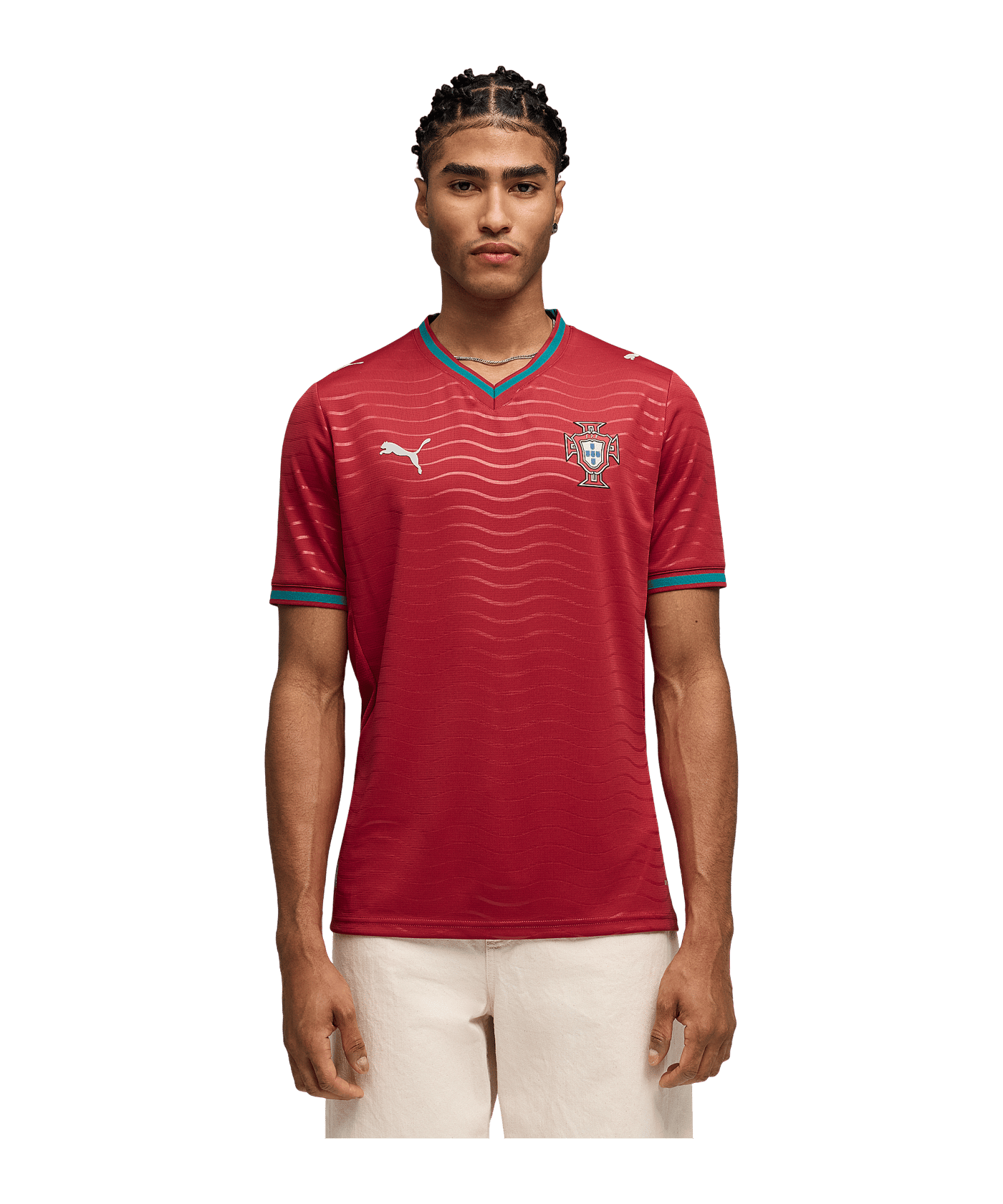 PUMA FPF Portugal Replica Trikot Home WM 2026 Rot F01 - rot