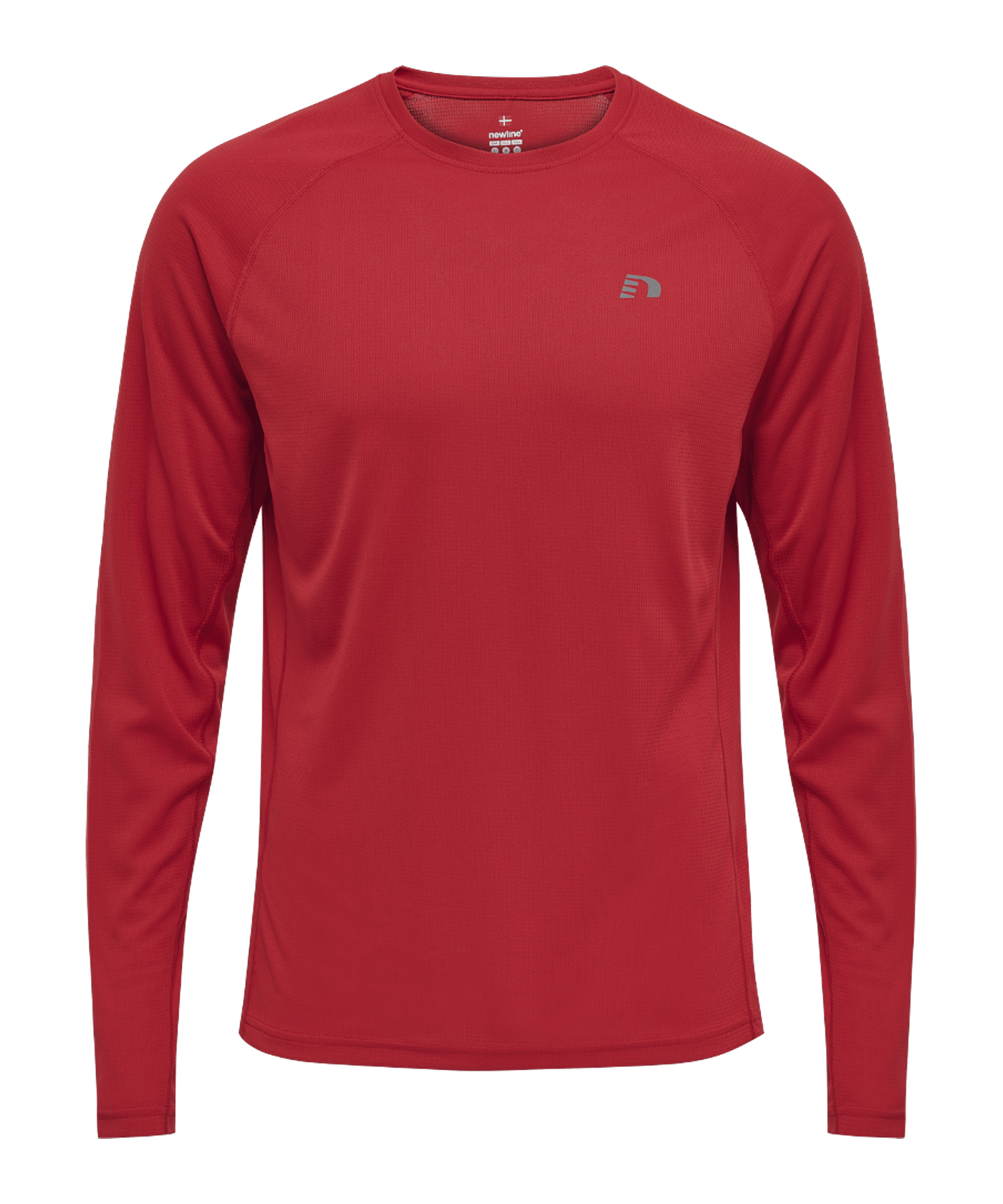 Newline Core Shirt langarm Running Rot F3365 - rot