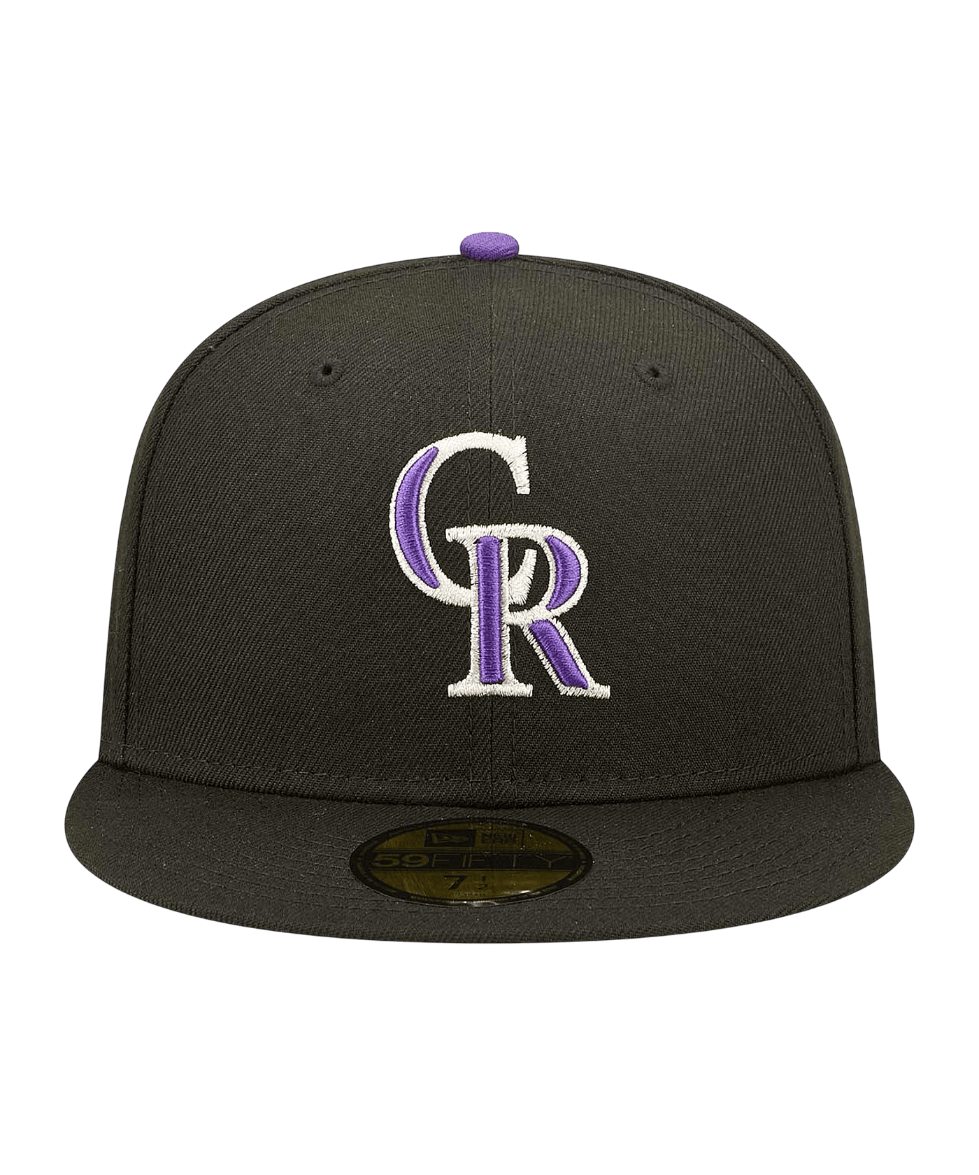 New Era Colorado Rockies 59Fifty Cap Schwarz - schwarz