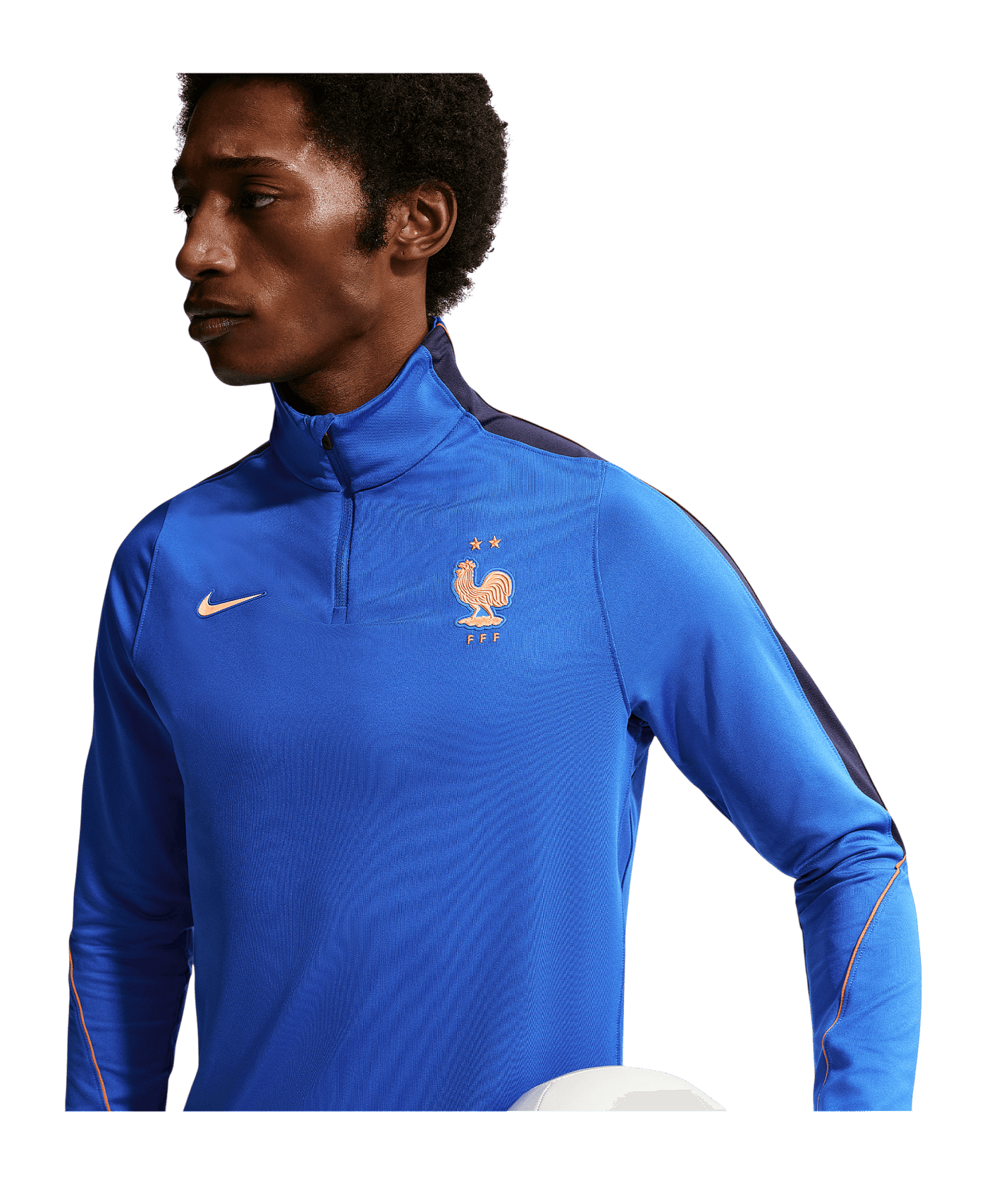 Nike FFF Frankreich Strike Drilltop Blau F480 - blau