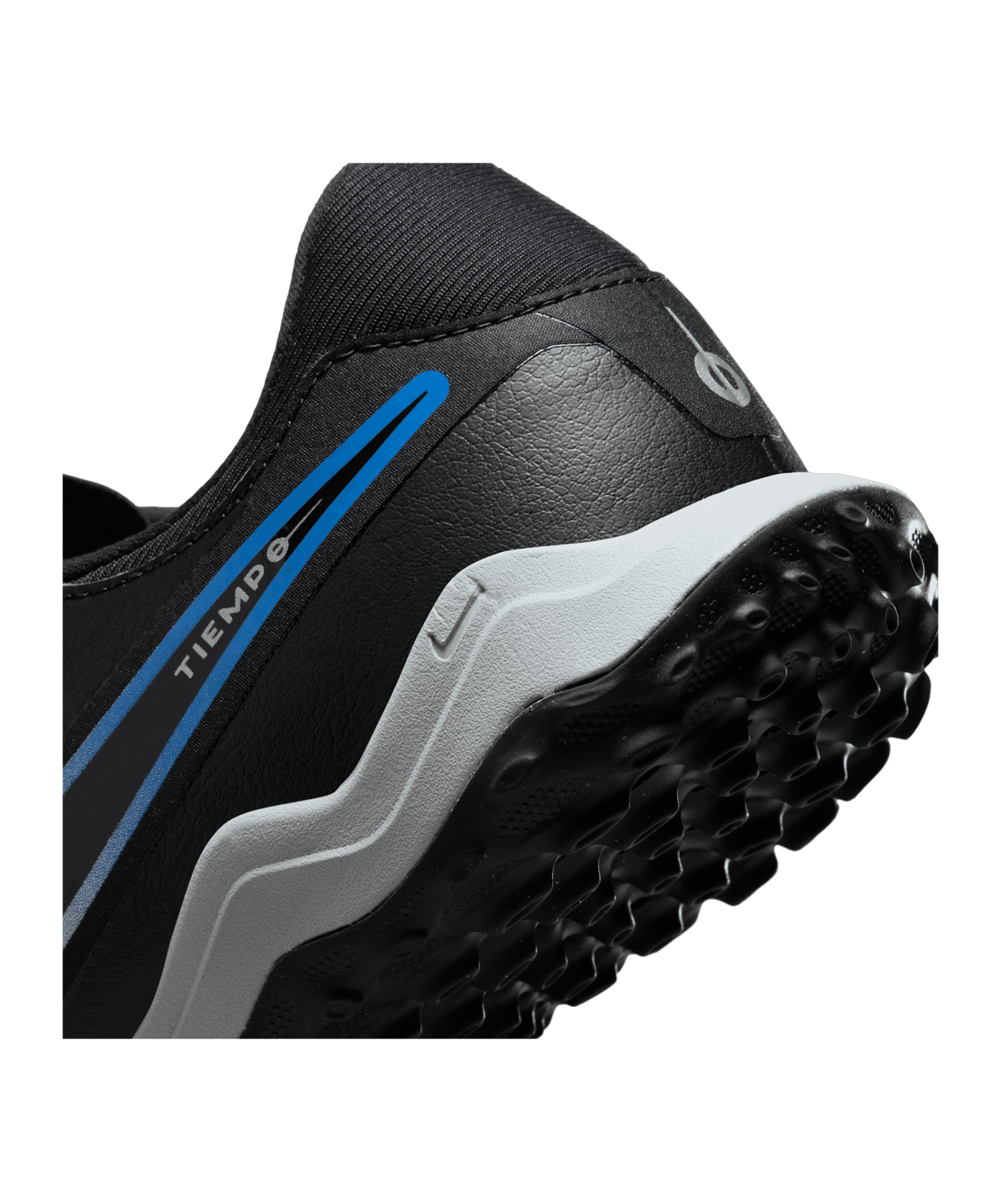 Nike Tiempo Legend X Academy TF Shadow Schwarz Silber Blau F040 - schwarz