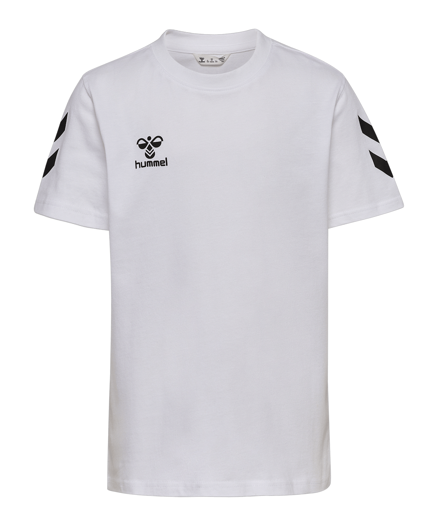 Hummel Go 2.0 Chevron T-Shirt Kids Weiß F9001 - weiss
