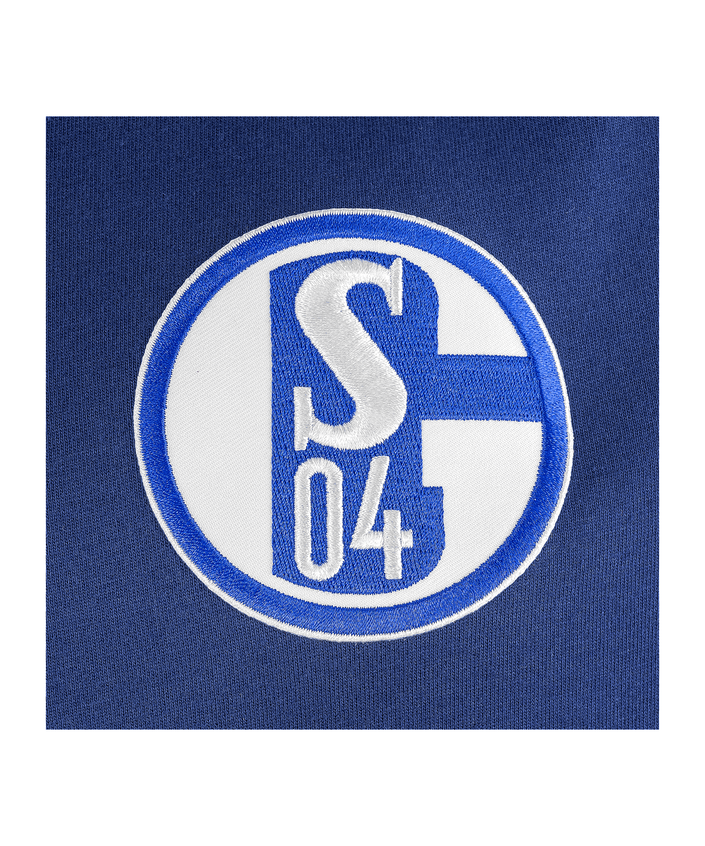 adidas FC Schalke 04 Team Hoody Blau - blau