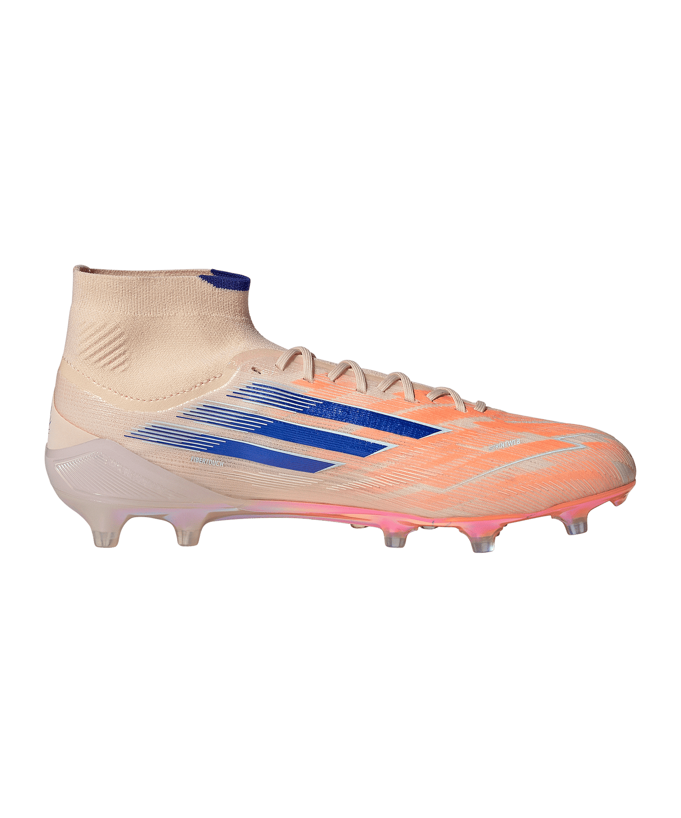 adidas F50 Sparkfusion Elite Mid FG/AG Coral Blaze Damen Orange - orange