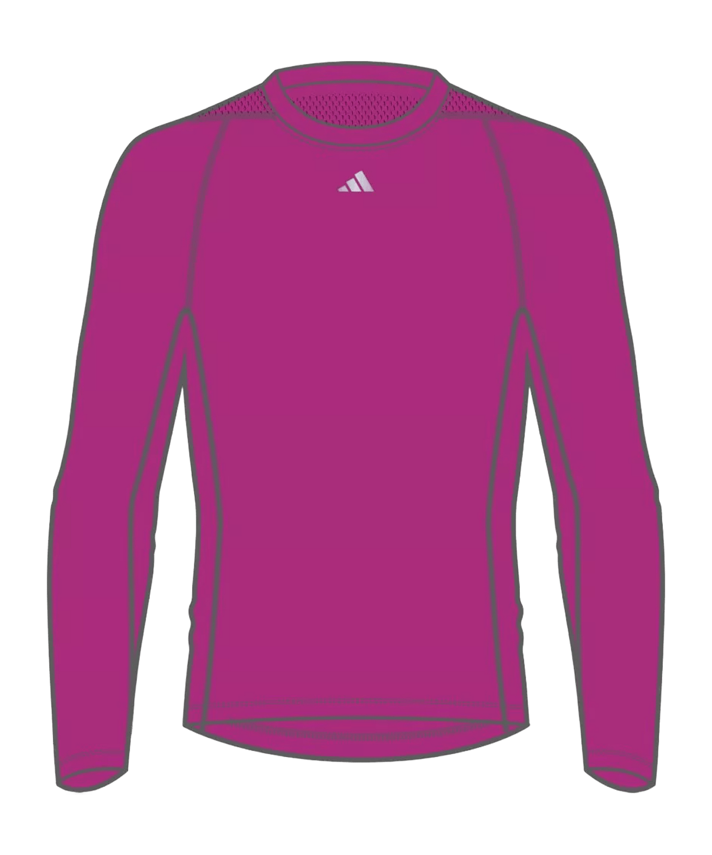 adidas Tech Fit Sweatshirt Lila - lila