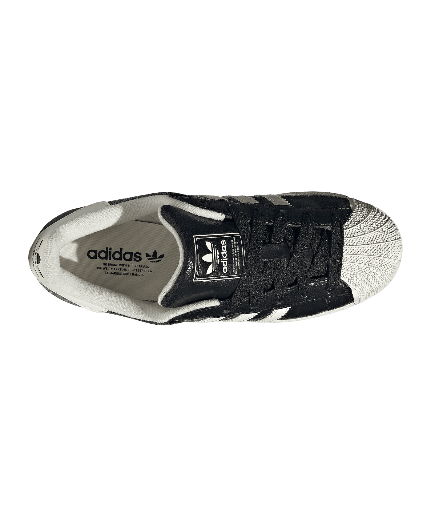 adidas Originals Superstar II Damen Schwarz - schwarz