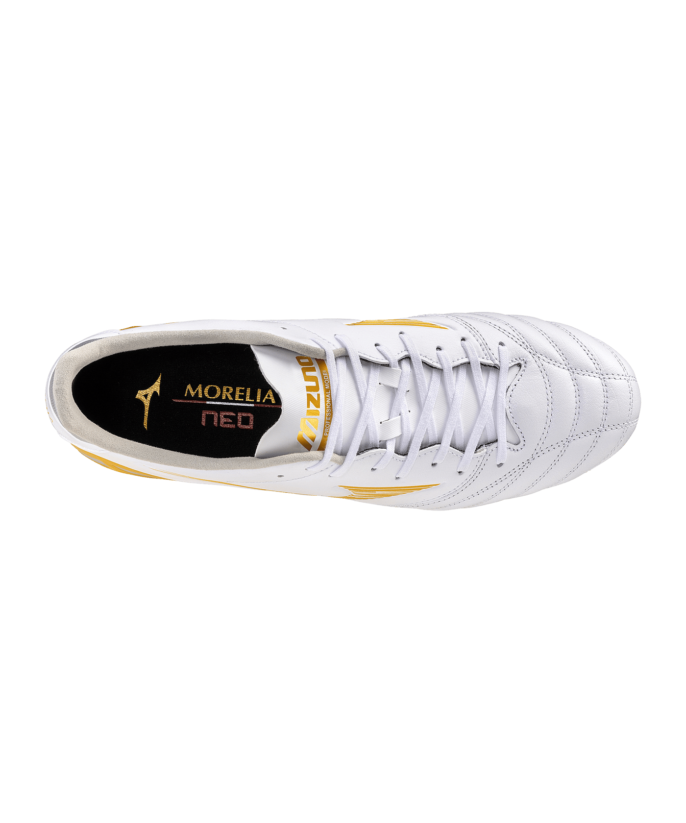 Mizuno Morelia Neo IV Pro SG Bright Gold Weiß F50 - weiss