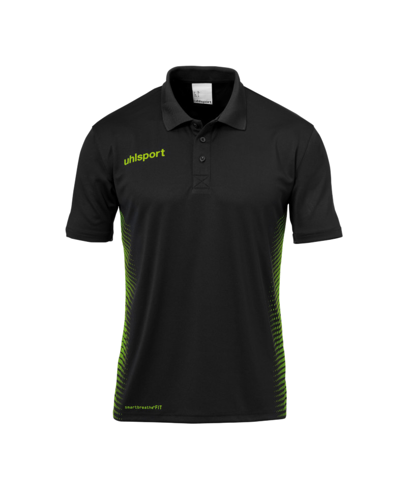 Uhlsport Score Poloshirt Schwarz Grün F06 - schwarz