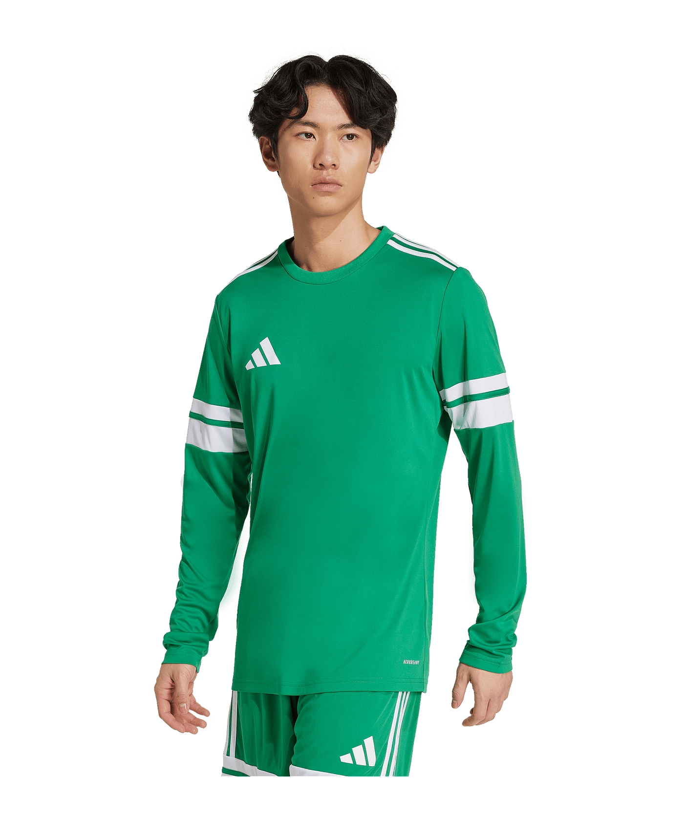 adidas Squadra 25 Trikot Langarm Grün - gruen