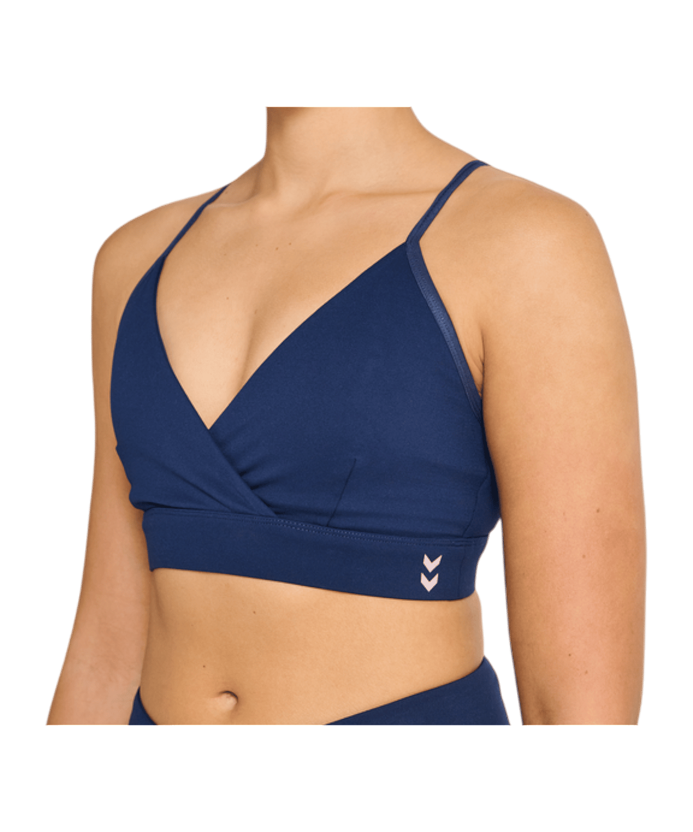 hummel Yoga Strap Sport-BH Damen Blau F7459 - blau