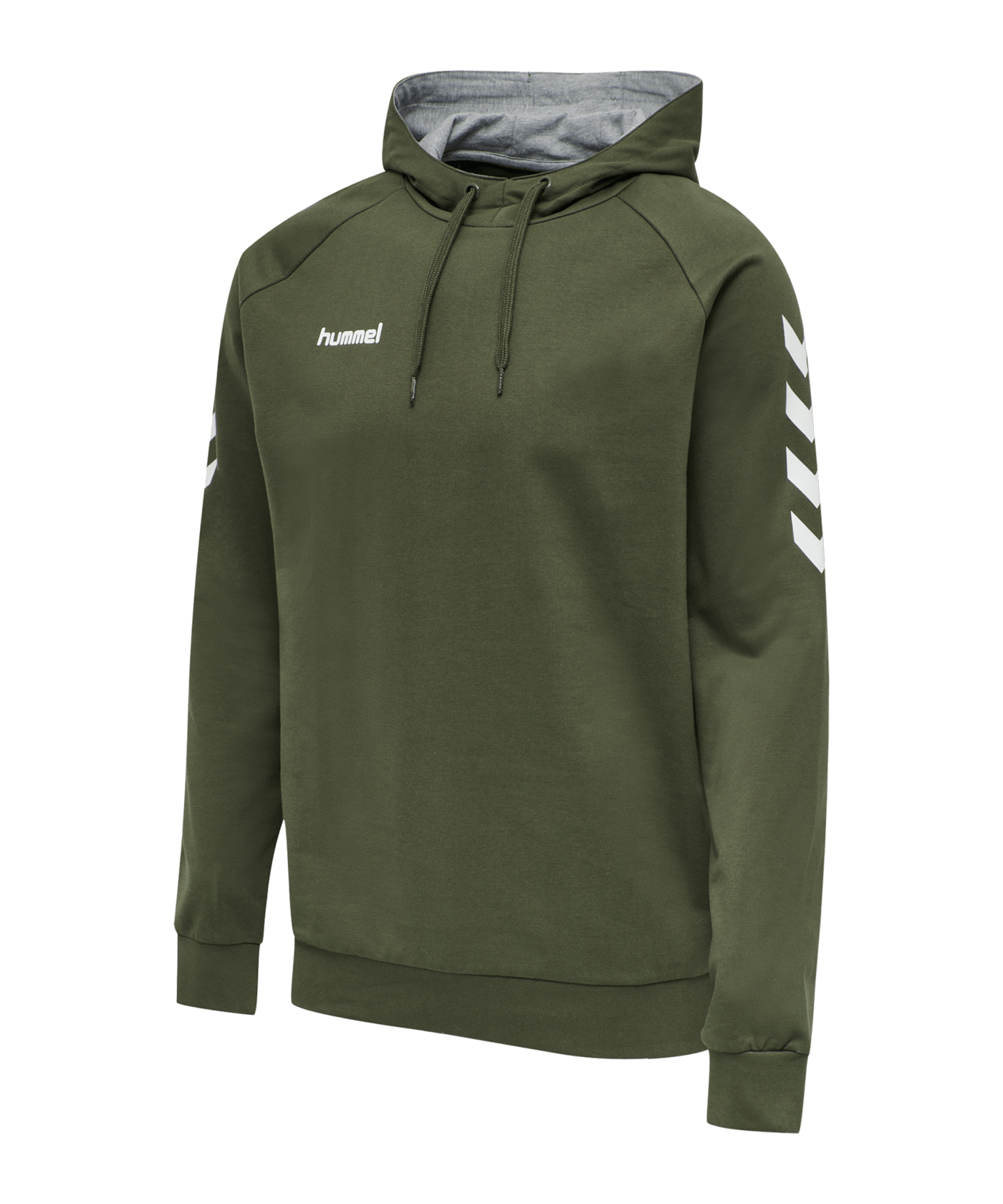 Hummel Go Cotton Hoody Kapuzenpullover F6084 - gruen