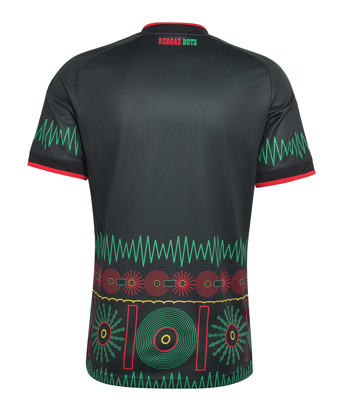 adidas Jamaika Trikot Away WM 2026 Kids Schwarz - schwarz