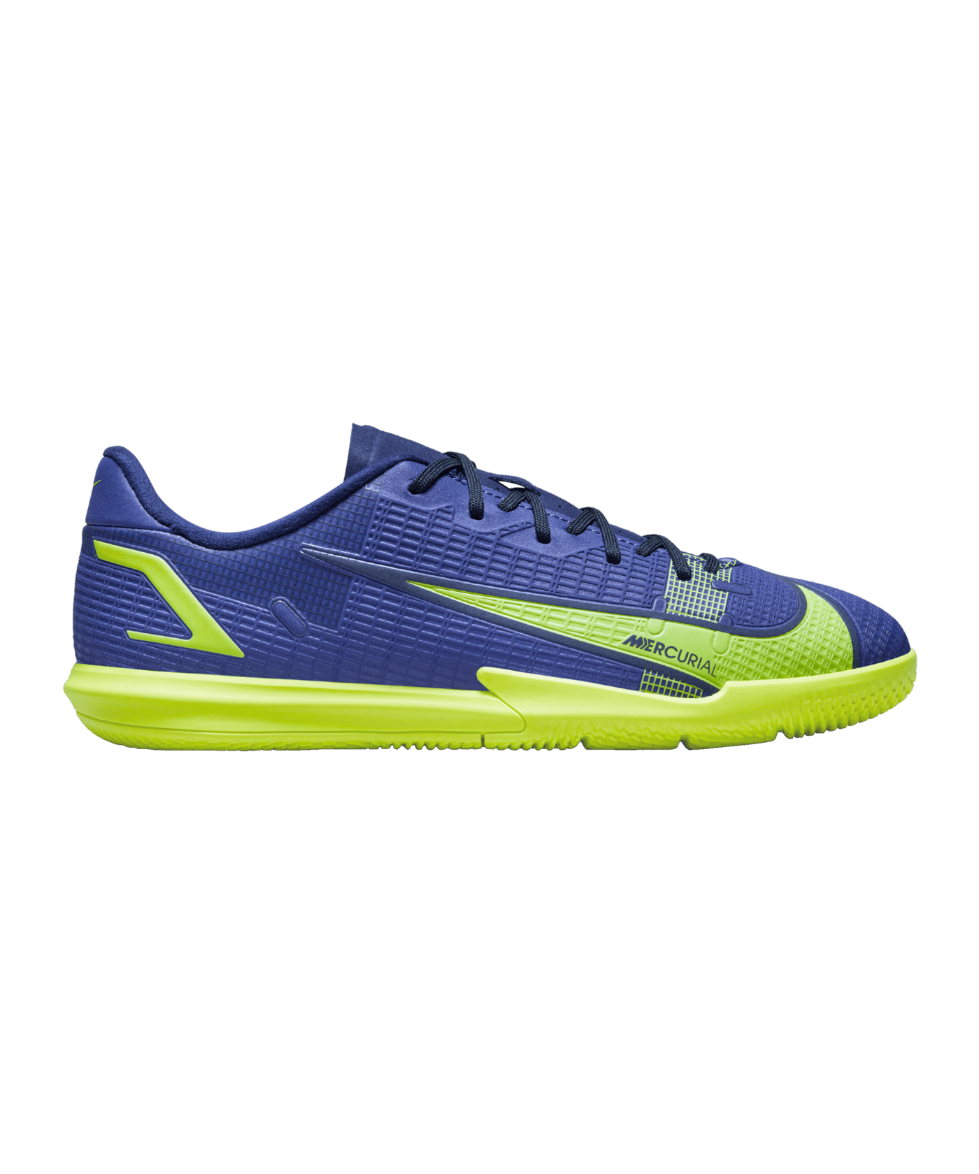 Nike Mercurial Vapor XIV Recharge Academy IC Kids Blau Gelb F474 - lila
