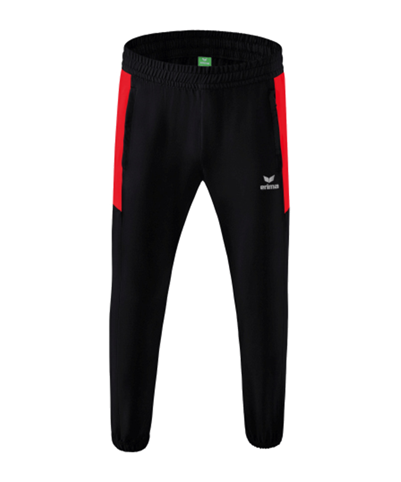 Erima TEAM Präsentationshose Schwarz Rot - schwarz