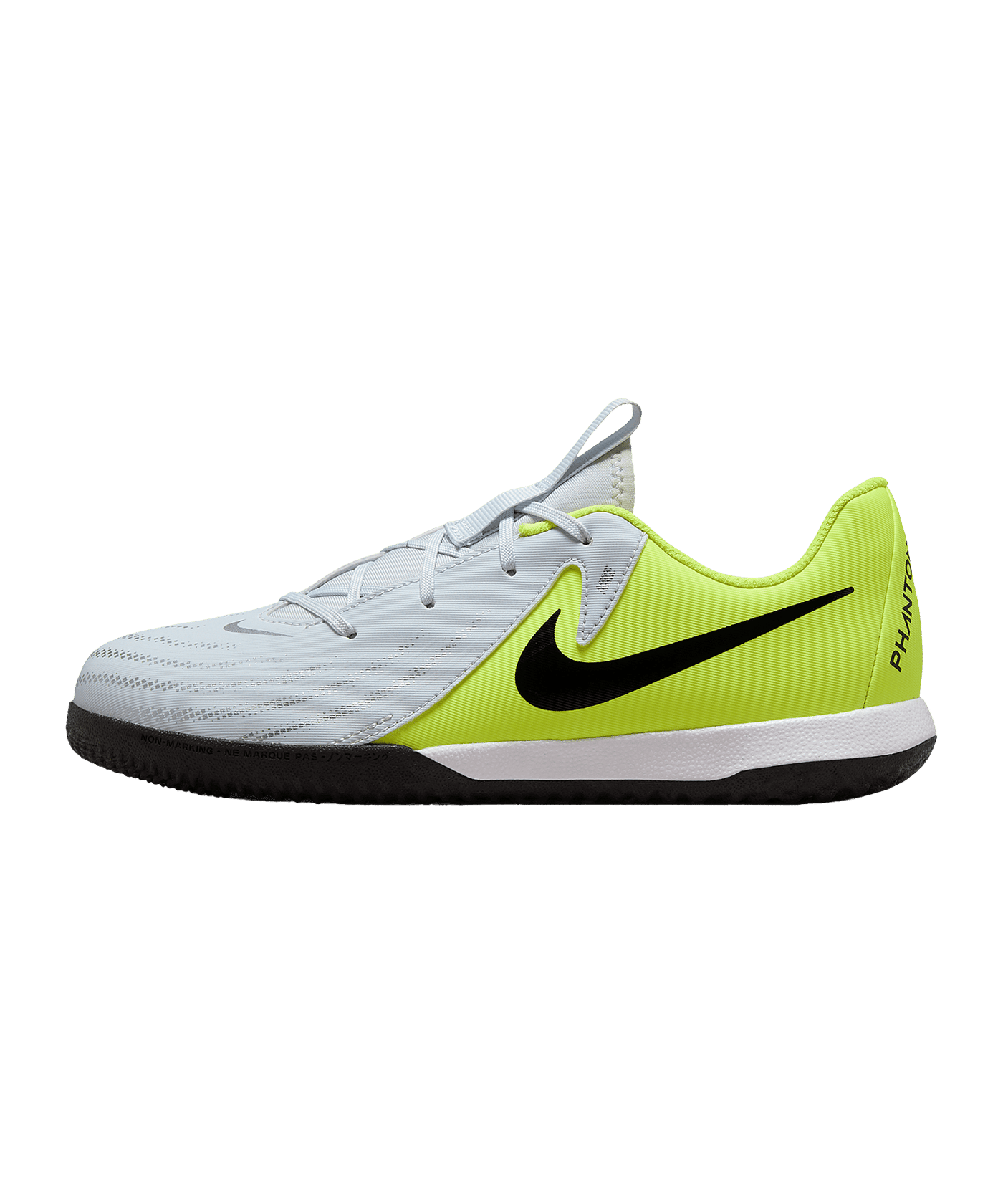 Nike Jr Phantom GX II Academy IN Mad Voltage Kids Schwarz Silber F003 - silber