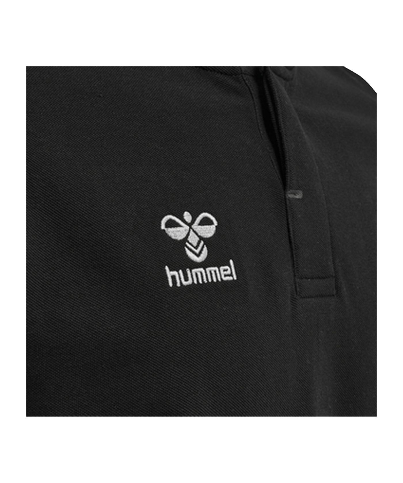Hummel Move Grid Poloshirt Schwarz F2001 - schwarz