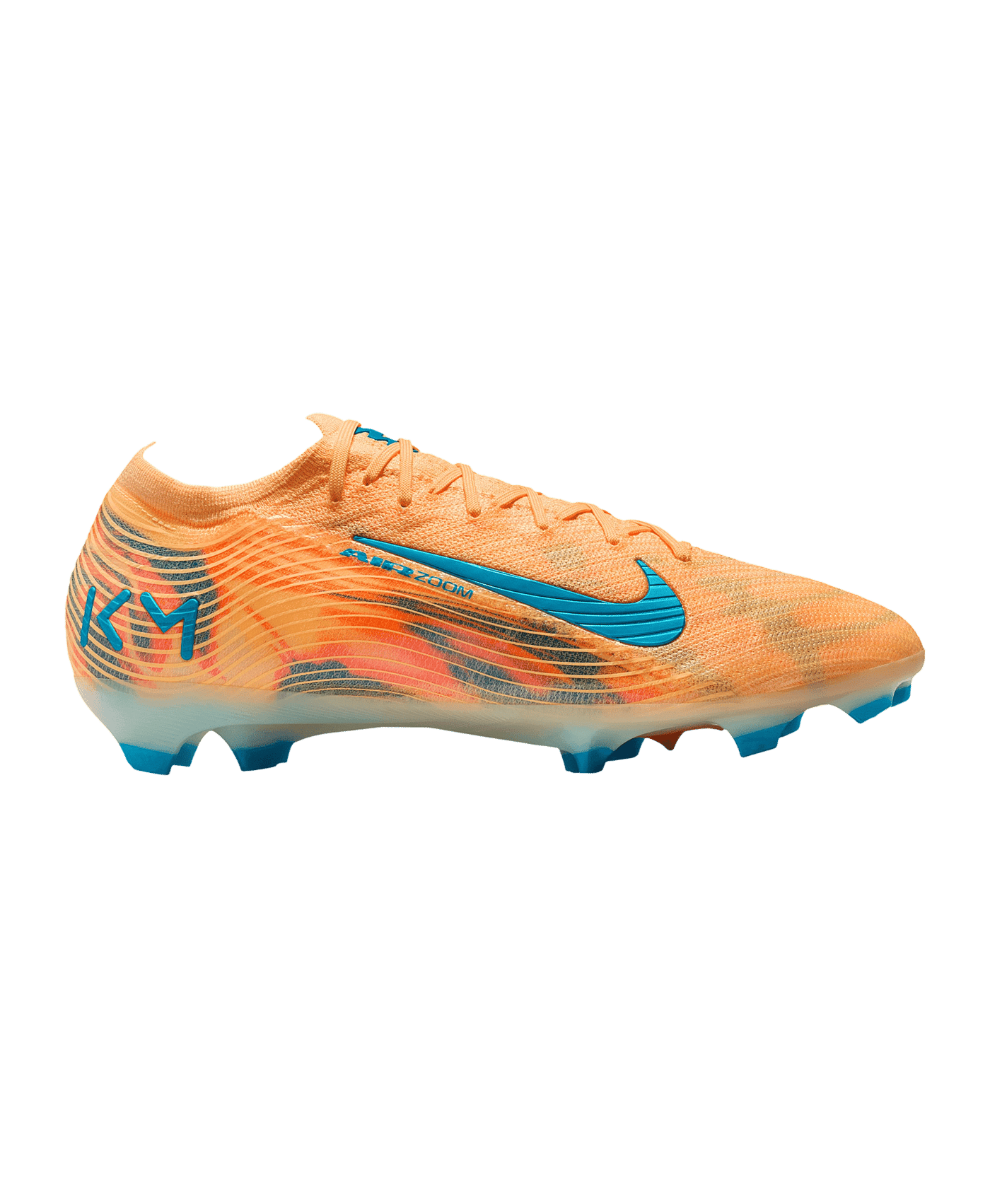 Nike Air Zoom Mercurial Vapor XVI Elite FG Kylian Mbappe Signature Orange F801 - orange