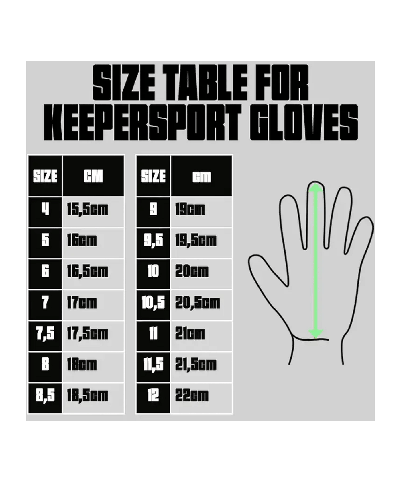 KEEPERsport Hero Elite NC Torwarthandschuhe Gelb - gelb