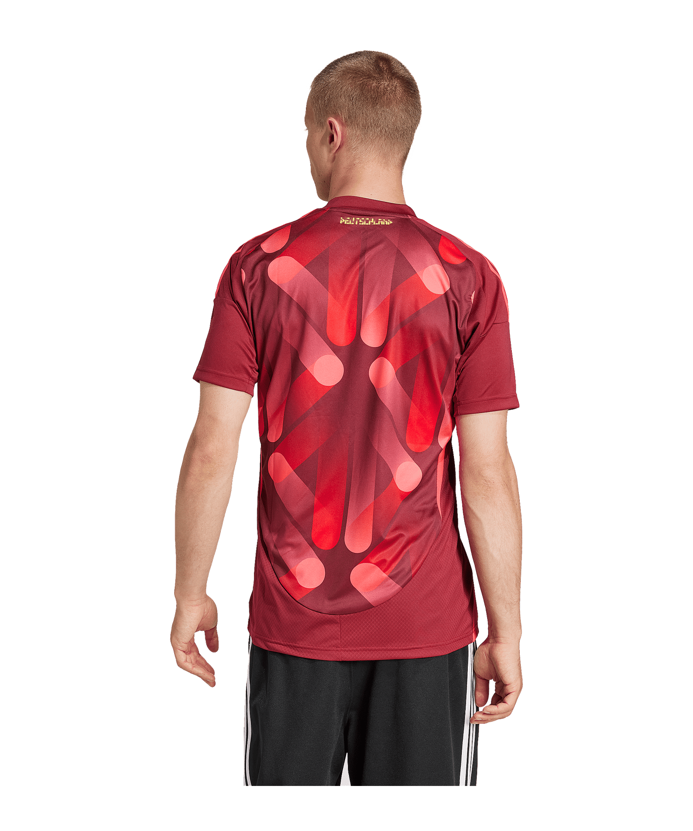 adidas Deutschland Trikot Auswärts EM 2025 Rot - rot