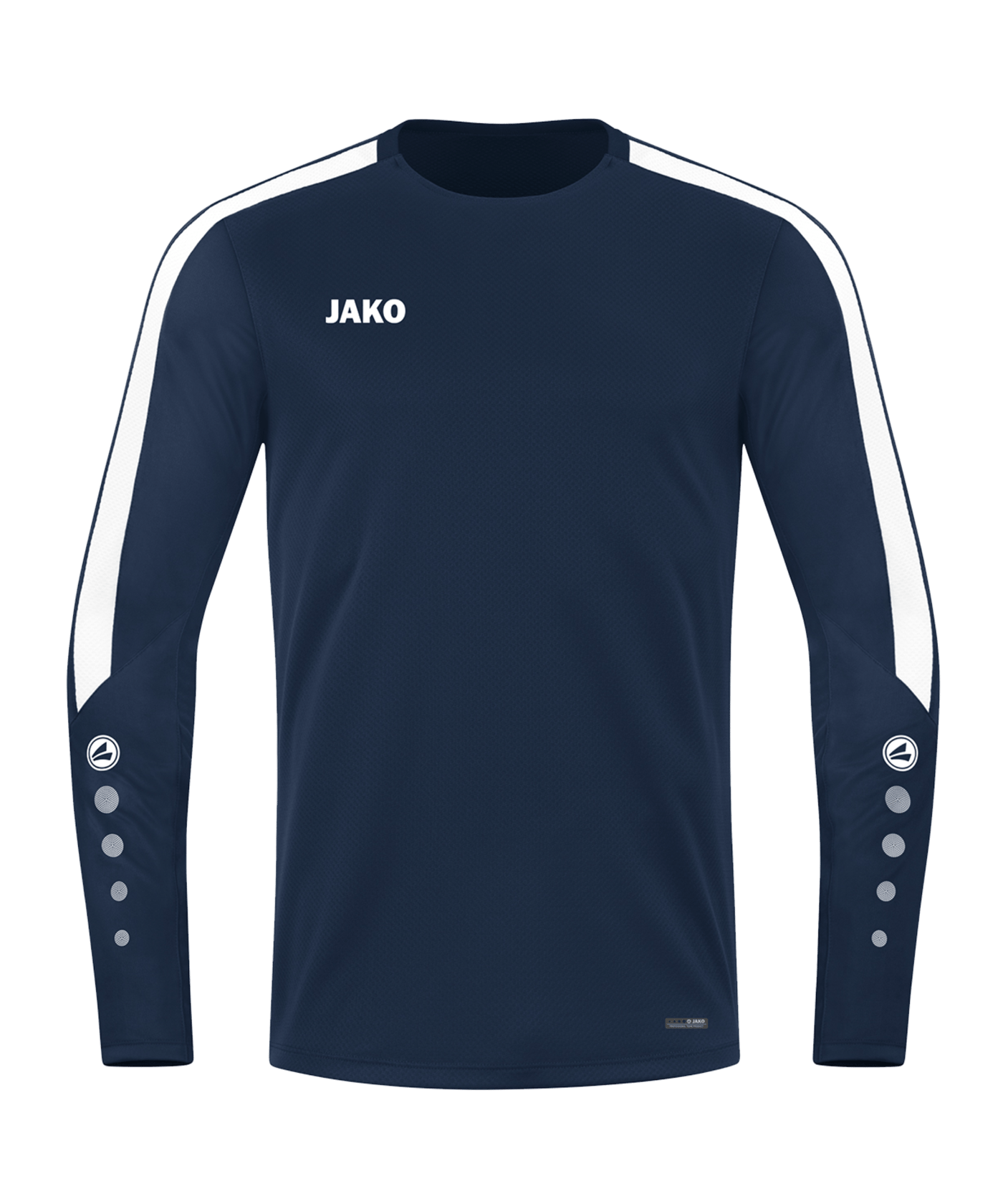 JAKO Power Sweatshirt Kids Blau Weiss F900 - blau