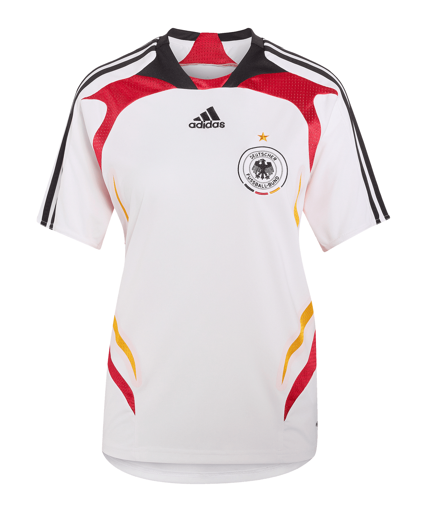 adidas DFB Deutschland Bringback 2007 Trikot Home Weiss - weiss
