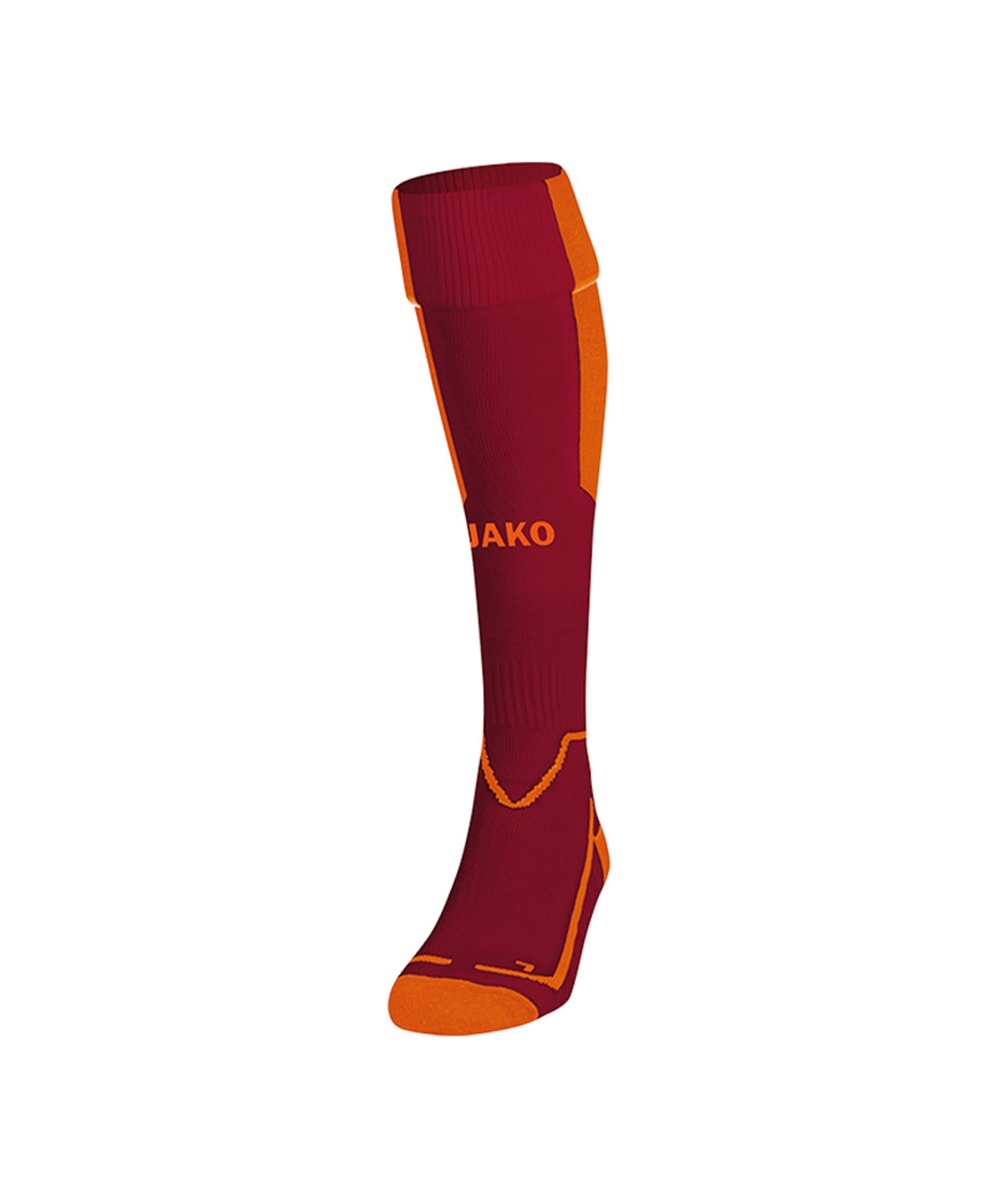 Jako Lazio Stutzenstrumpf Rot Orange F13 - rot