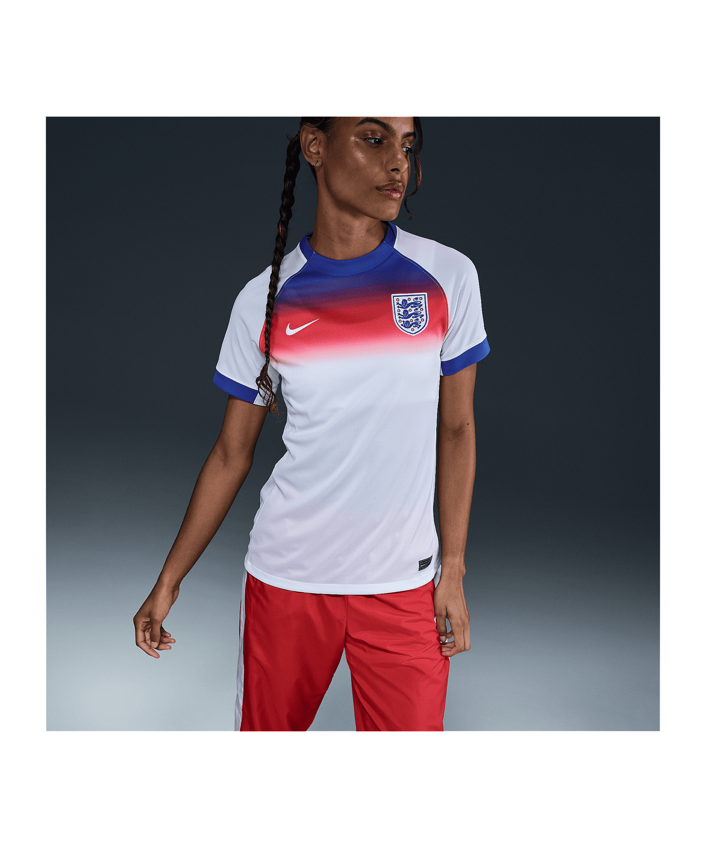Nike England Trikot Home 2025 Damen Blau F405 - blau