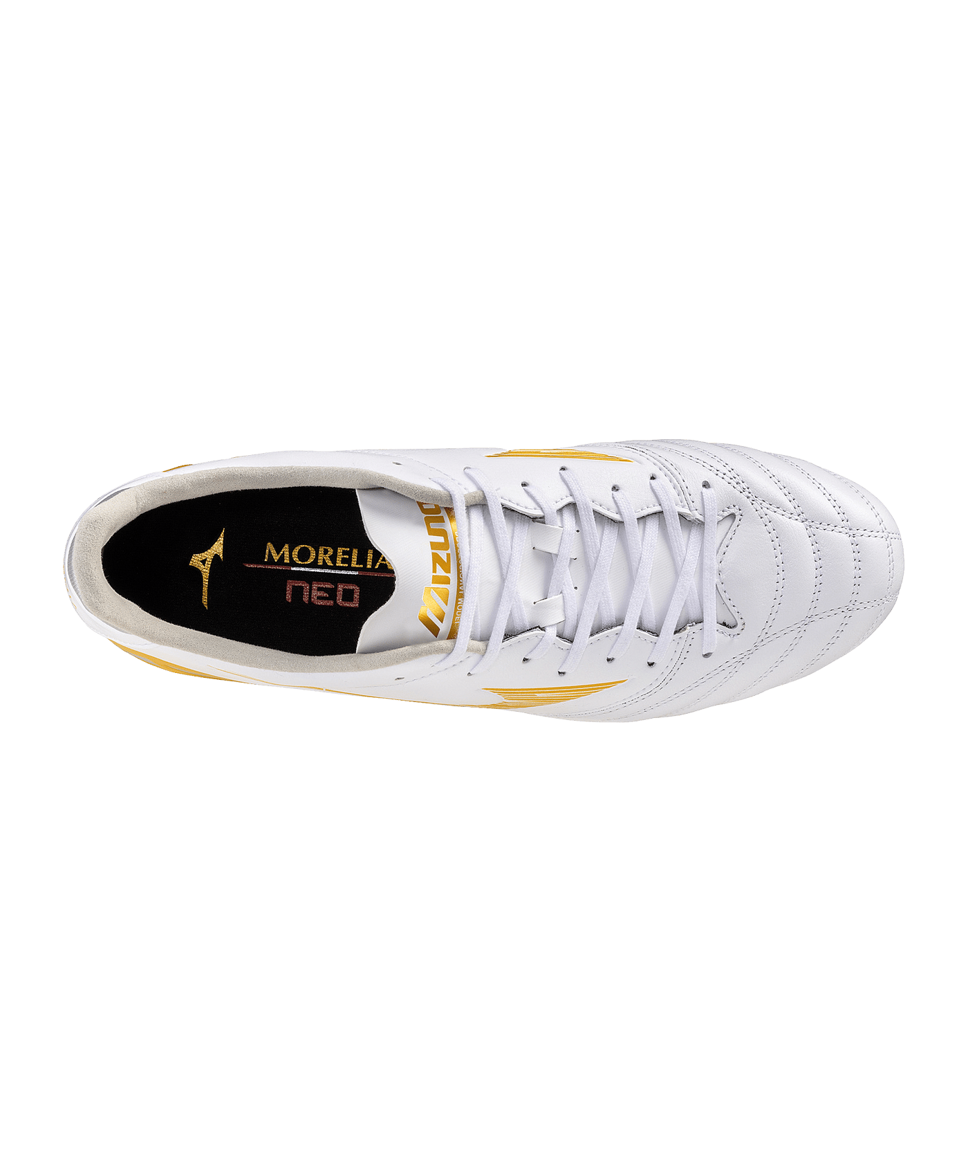 Mizuno Morelia Neo IV Pro AG Bright Gold Weiß F50 - weiss