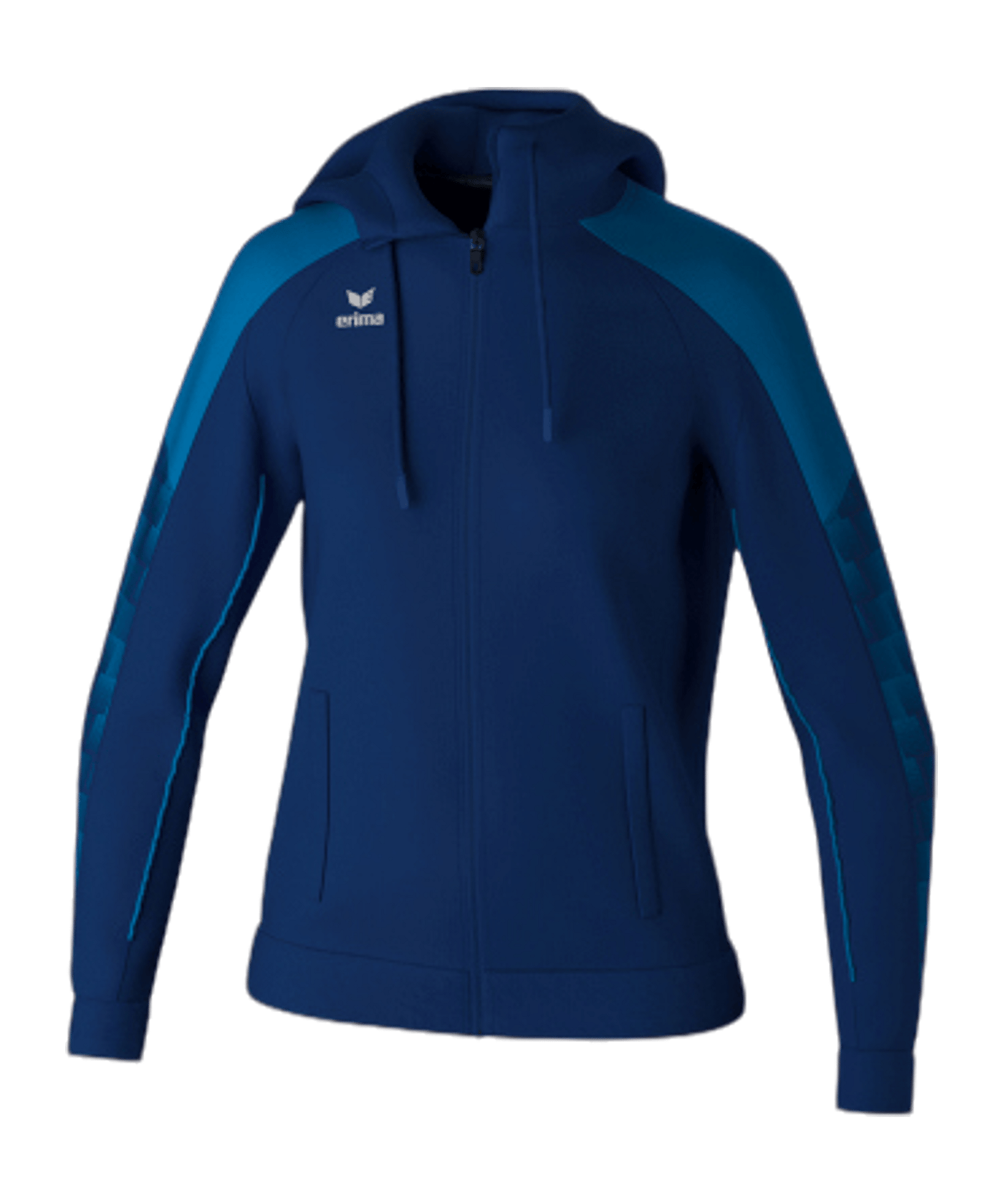 Erima Evo Star Trainingsjacke Damen Blau - blau