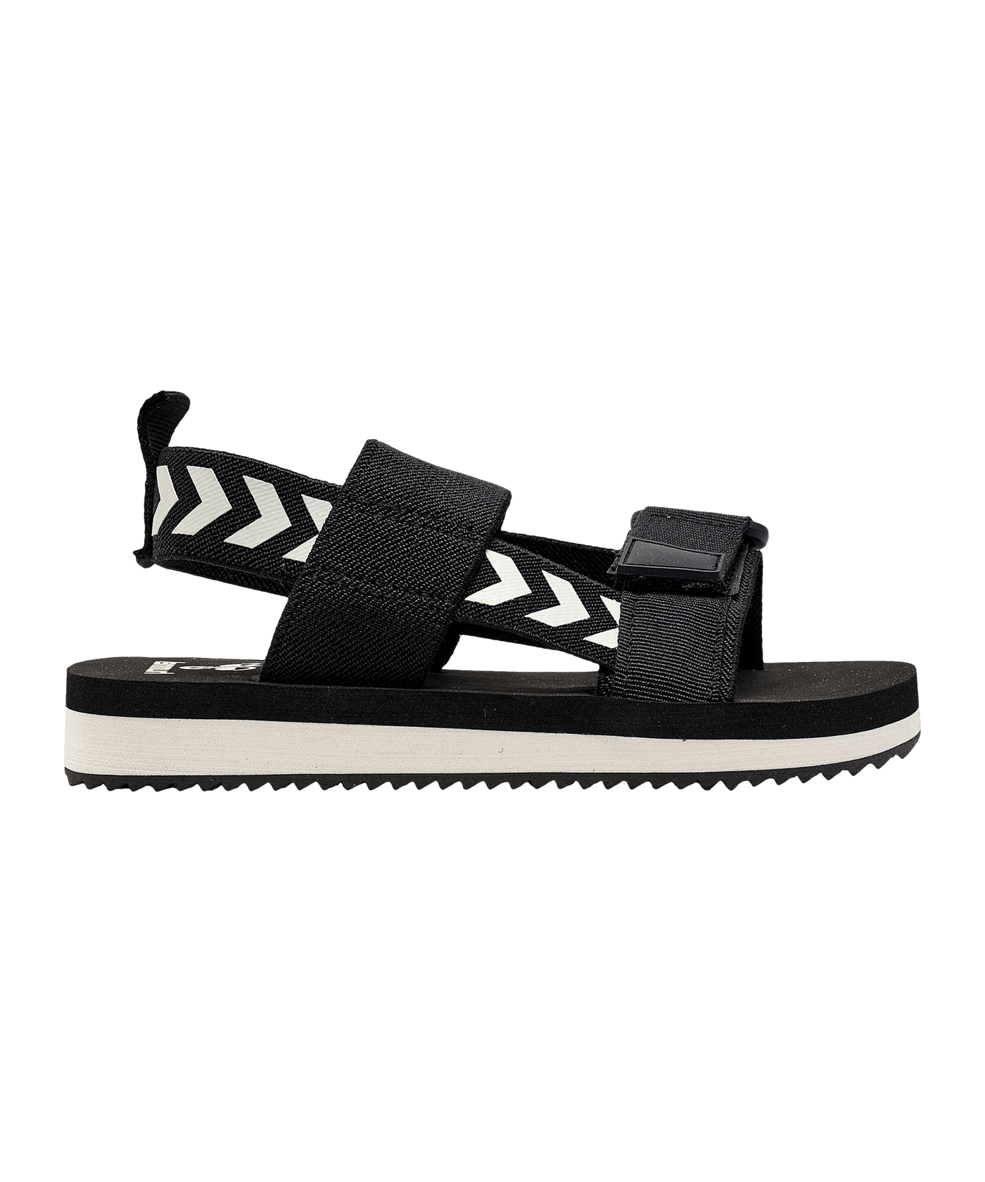 Hummel Elastic Sandal Kids Schwarz F2001 - schwarz