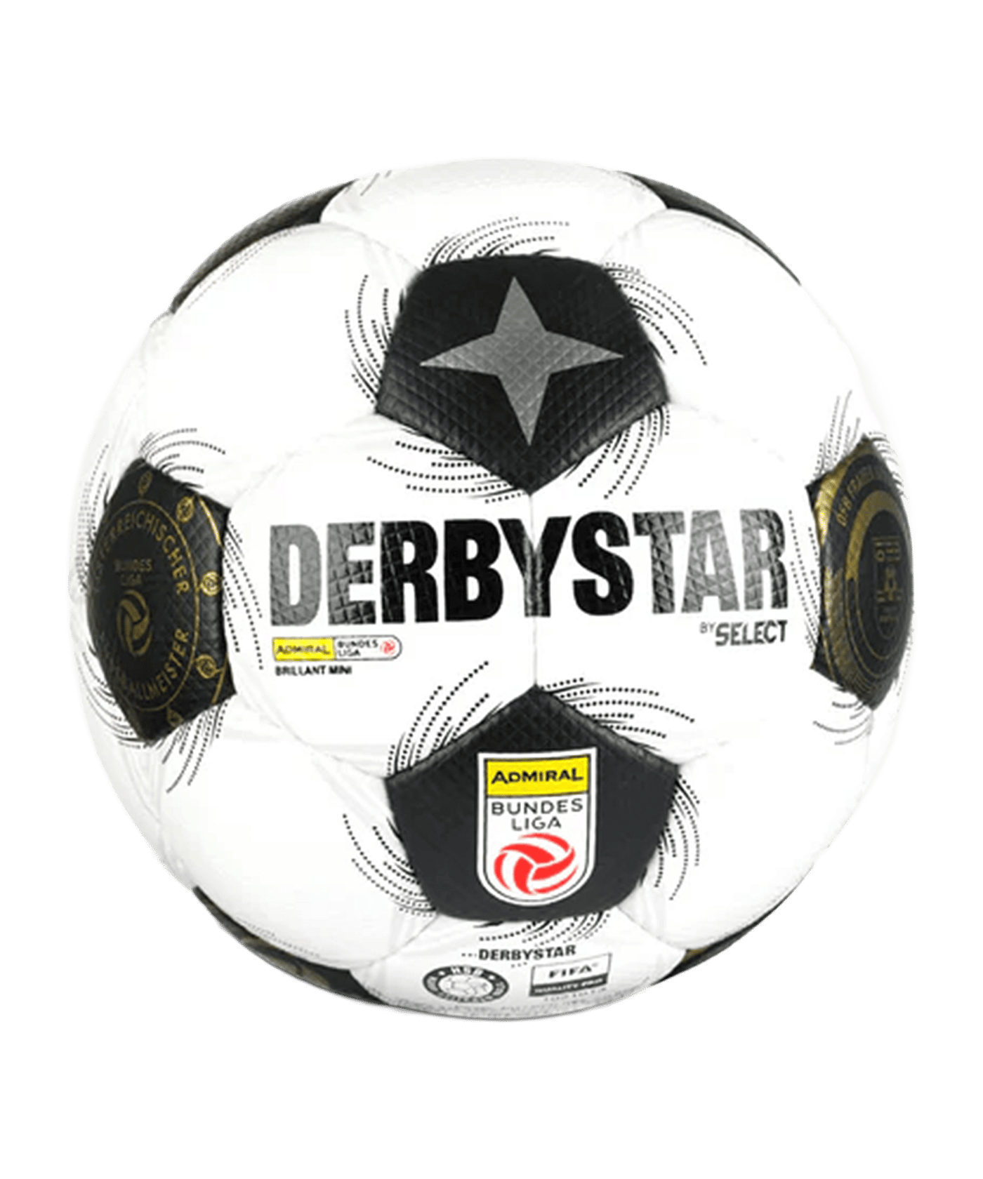 Derbystar ÖFBL Brillant v26 Miniball Weiß - weiss
