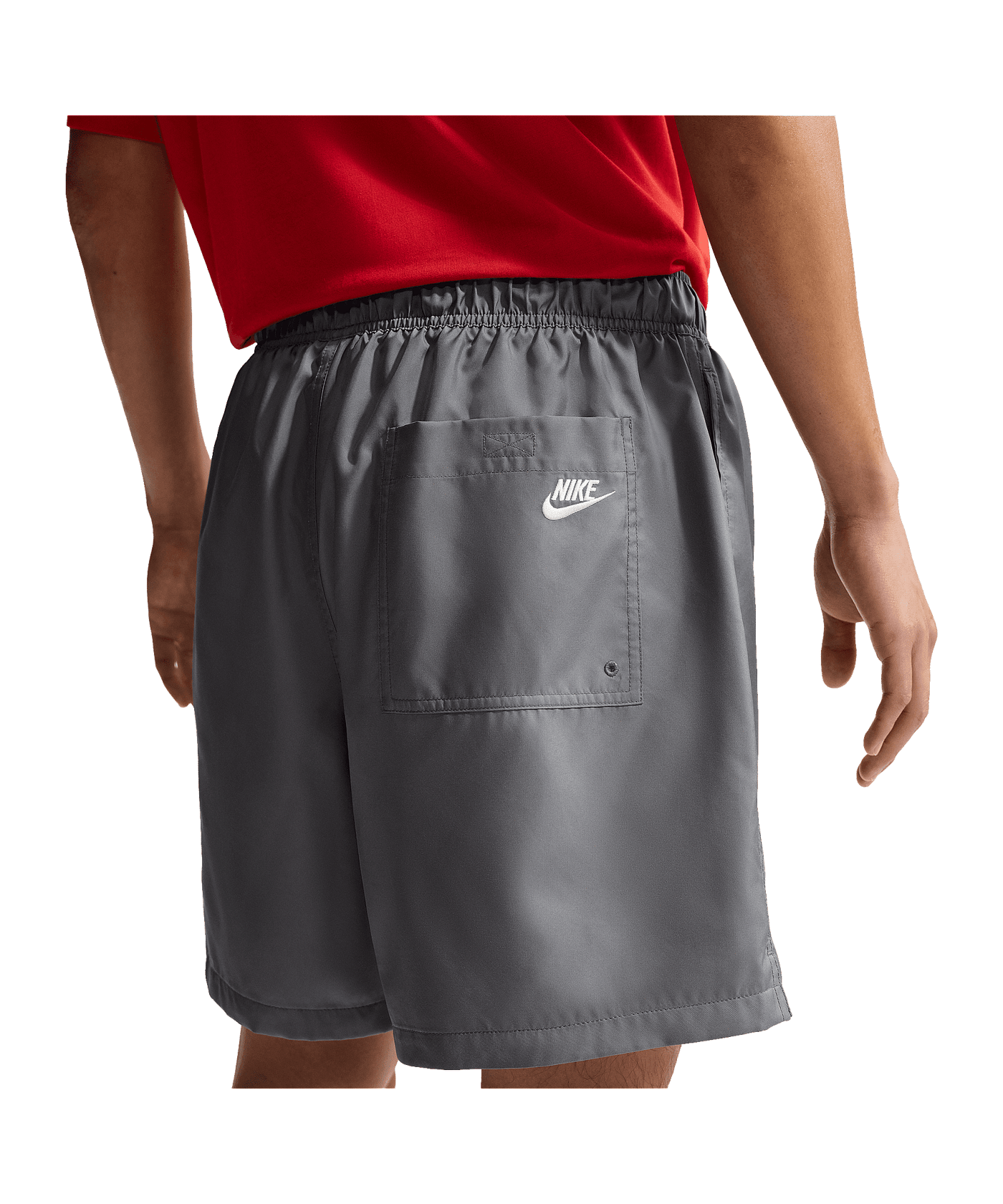 Nike Sportswear Club Woven Flow Short Grau F084 - grau