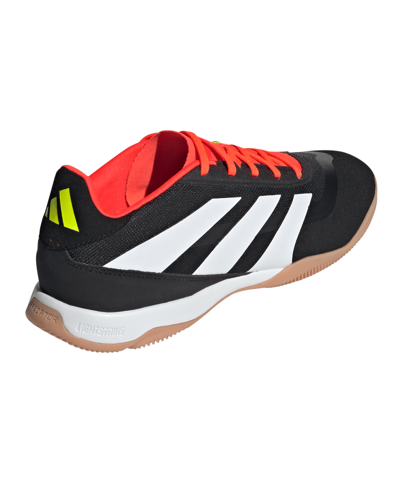 adidas Predator League IN Halle Solar Energy Schwarz Weiss Rot - schwarz