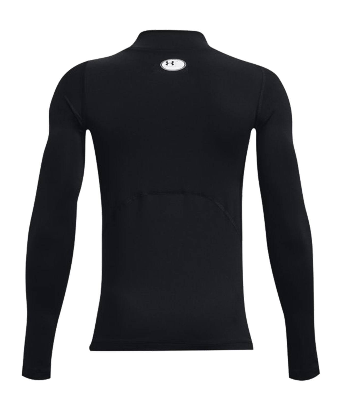Under Armour HeatGear Mock langarm Kids F001 - schwarz