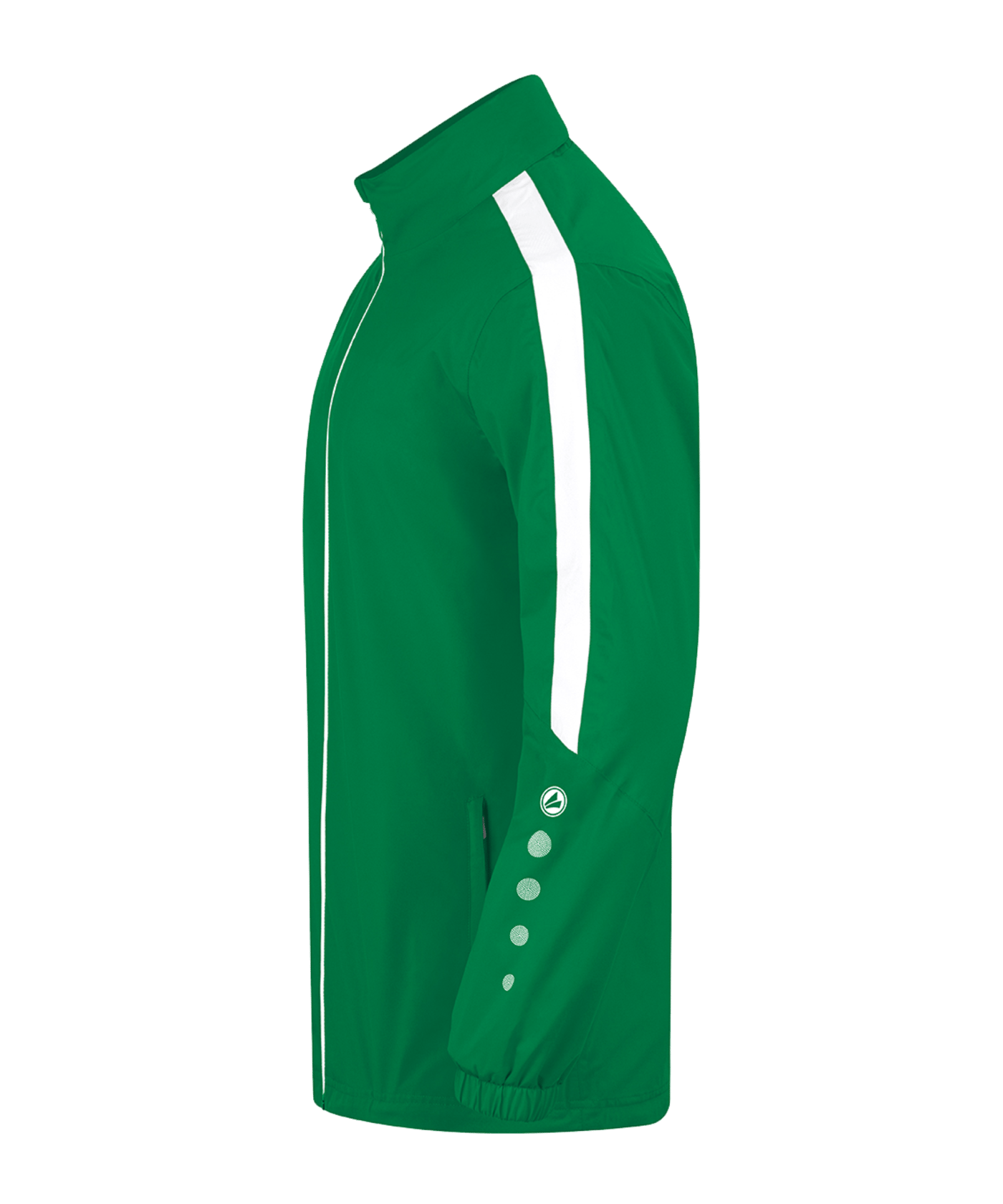 JAKO Power Allwetterjacke Kids Grün Weiss F200 - gruen