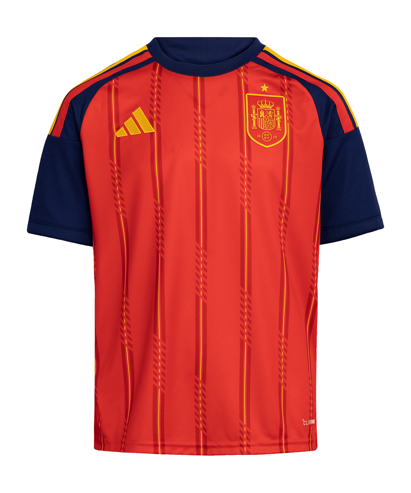 adidas Spanien Trikot Home WM 2026 Kids Rot - rot
