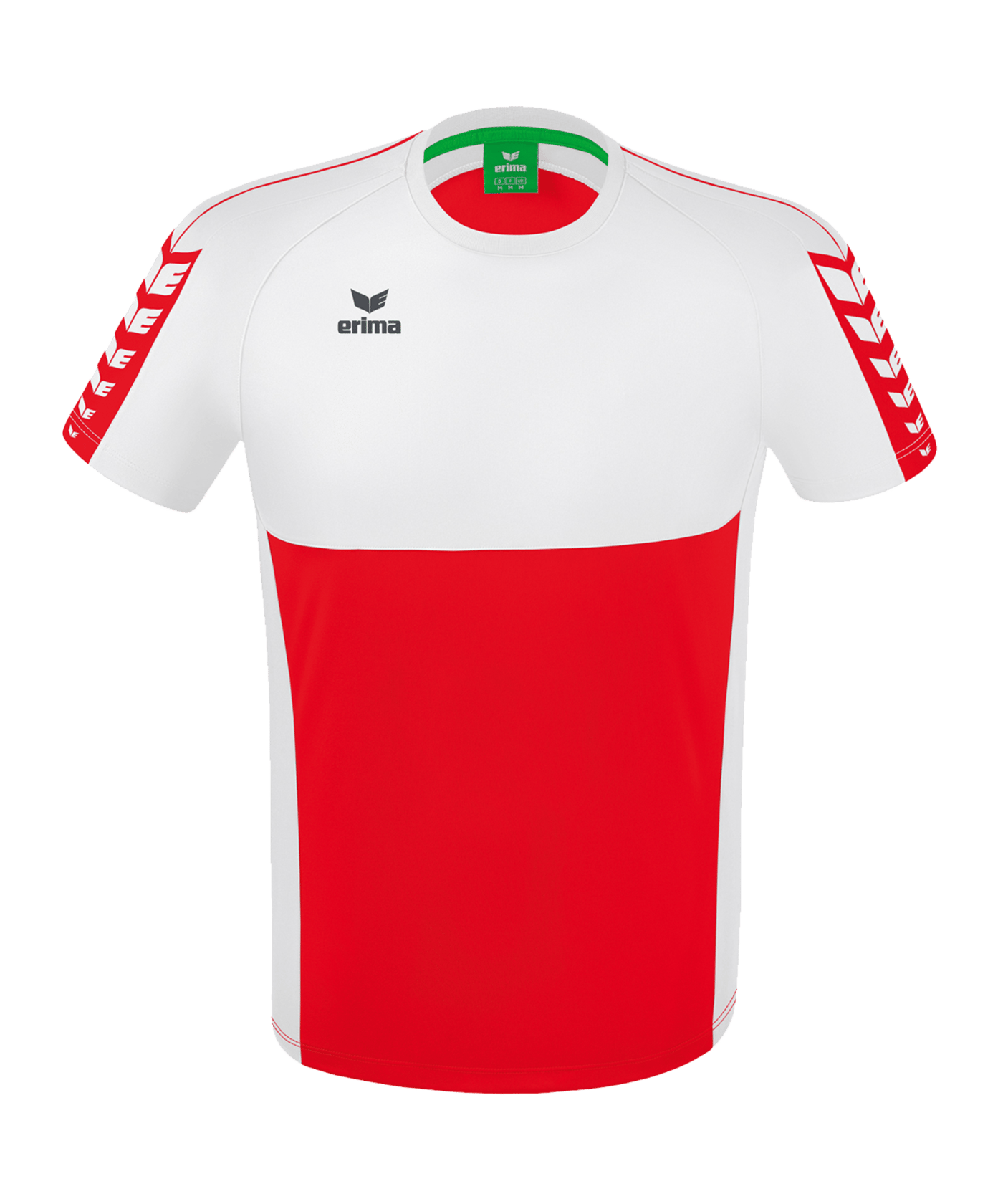 Erima Six Wings T-Shirt Kids Rot Weiss - rot