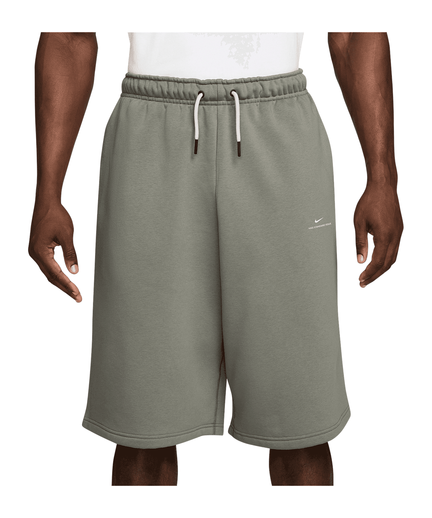 Nike Fleece Side 14In Short Grün F059 - gruen