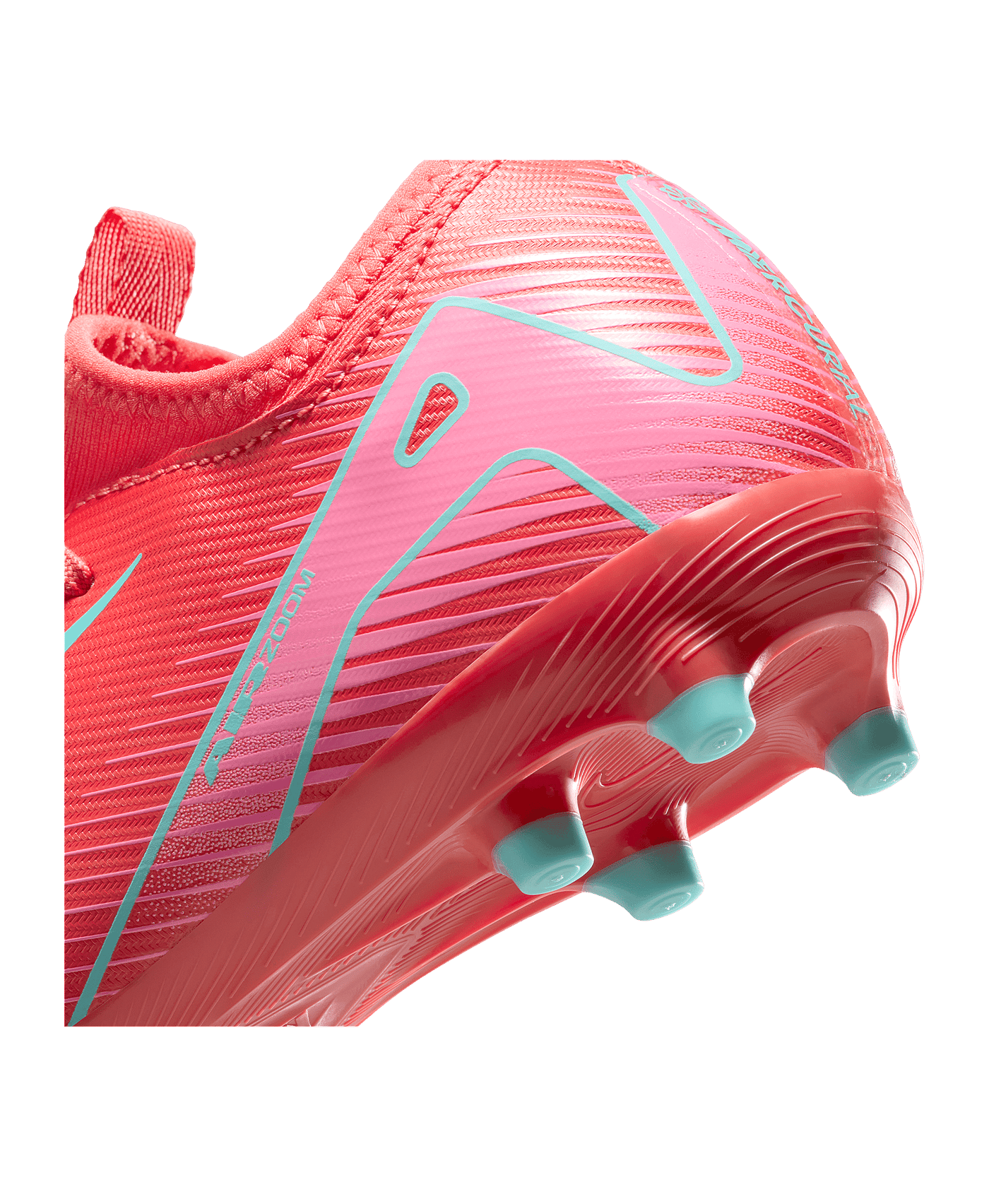 Nike Jr Air Zoom Mercurial Vapor XVI Academy MG Mad Energy Kids Rot F800 - rot