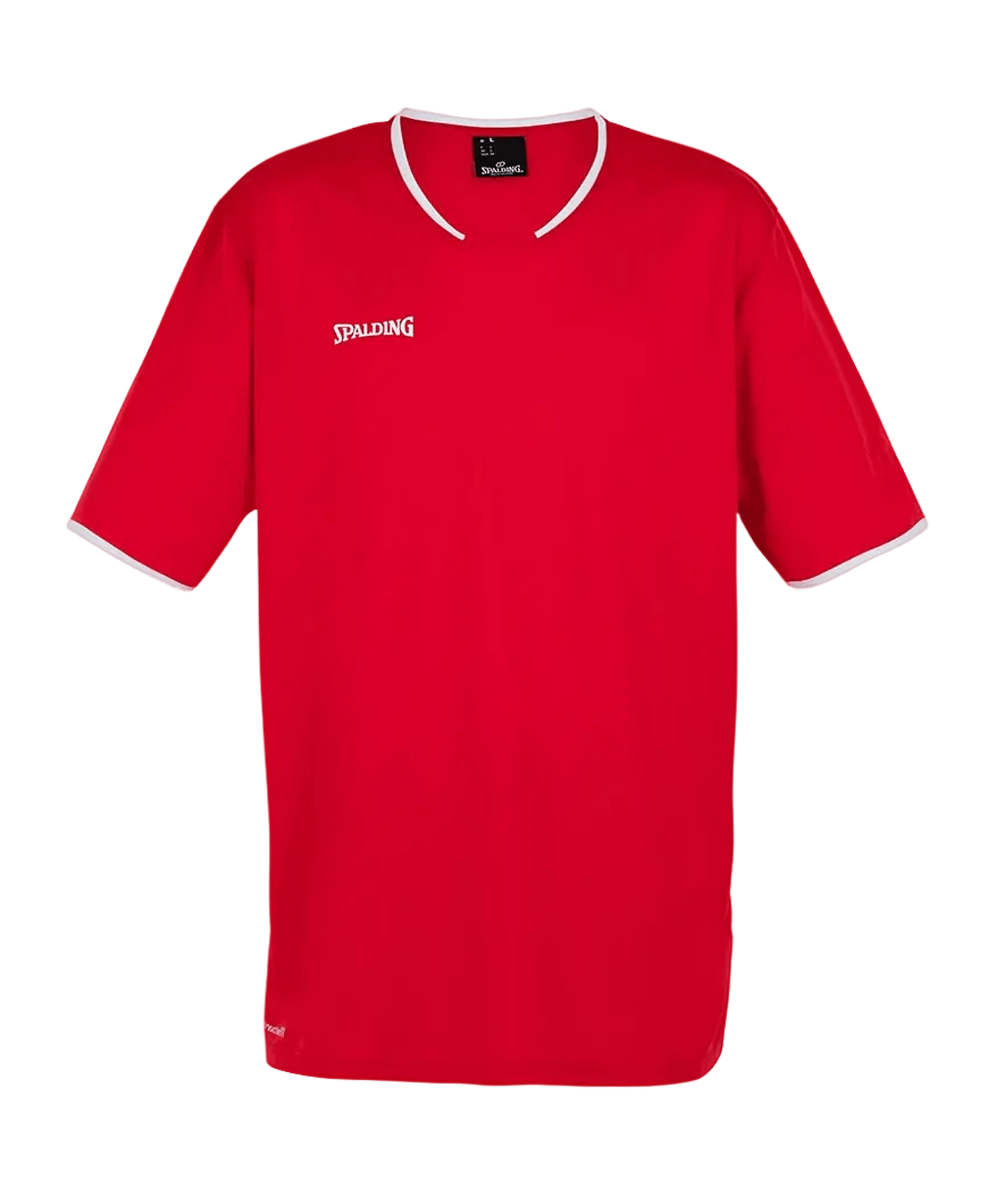 Spalding Move Shooting Shirt Rot Weiss F04