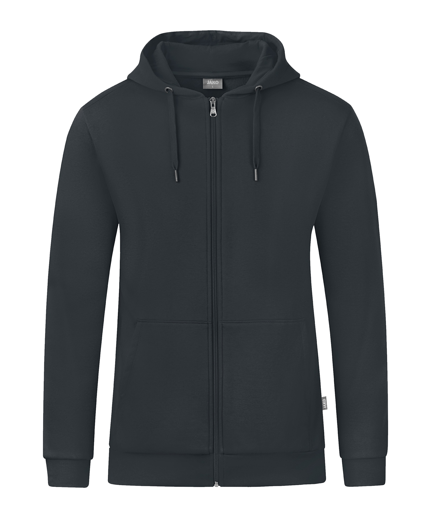 Jako Organic Kapuzenjacke Grau F830 - grau