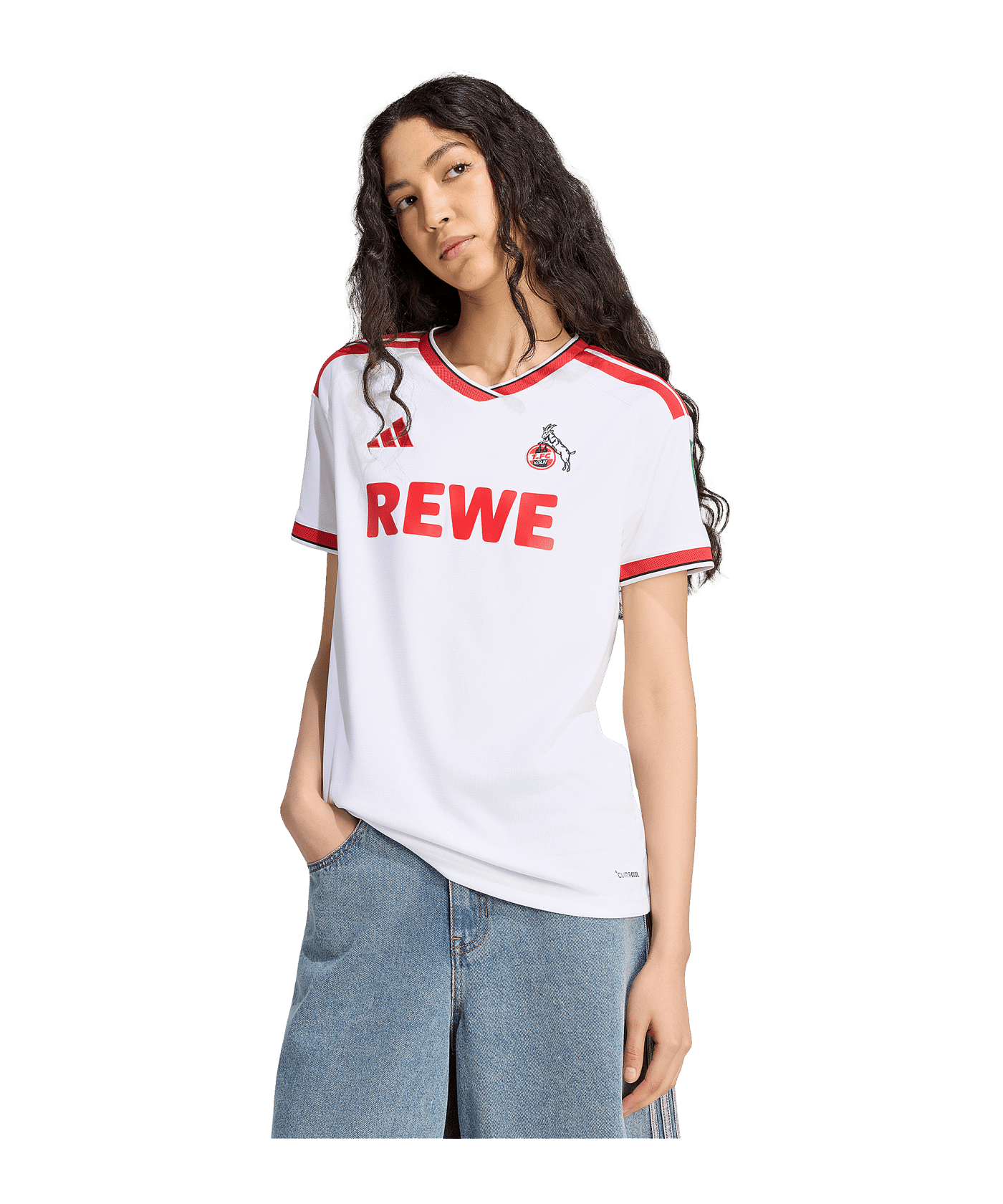 adidas 1. FC Köln Trikot Home 2026/2027 Damen Weiß - weiss