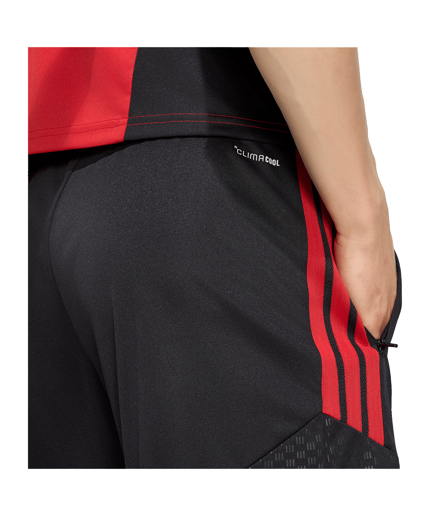 adidas Manchester United Tiro Short Schwarz - schwarz