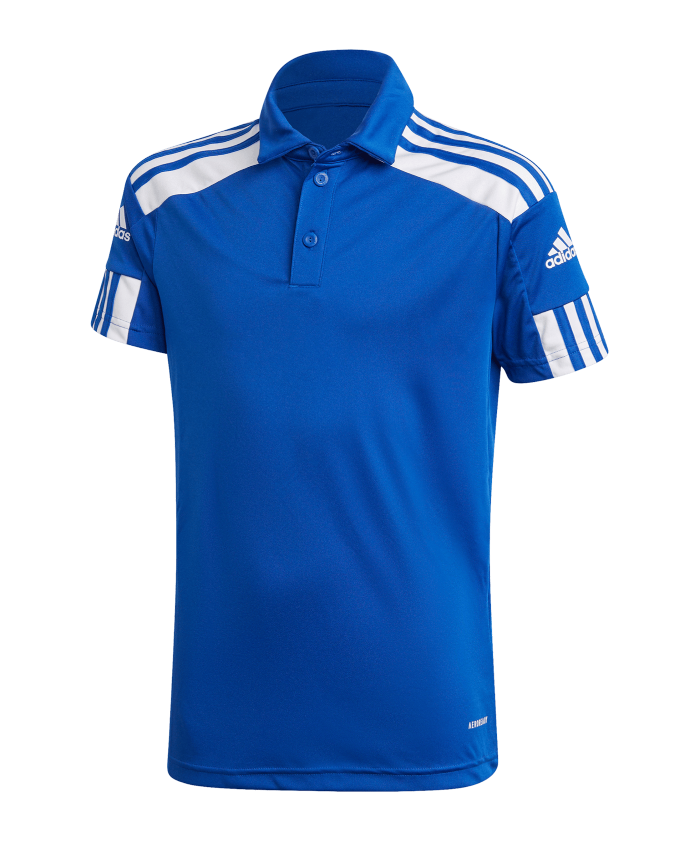 adidas Squadra 21 Poloshirt Kids Blau Weiss - blau